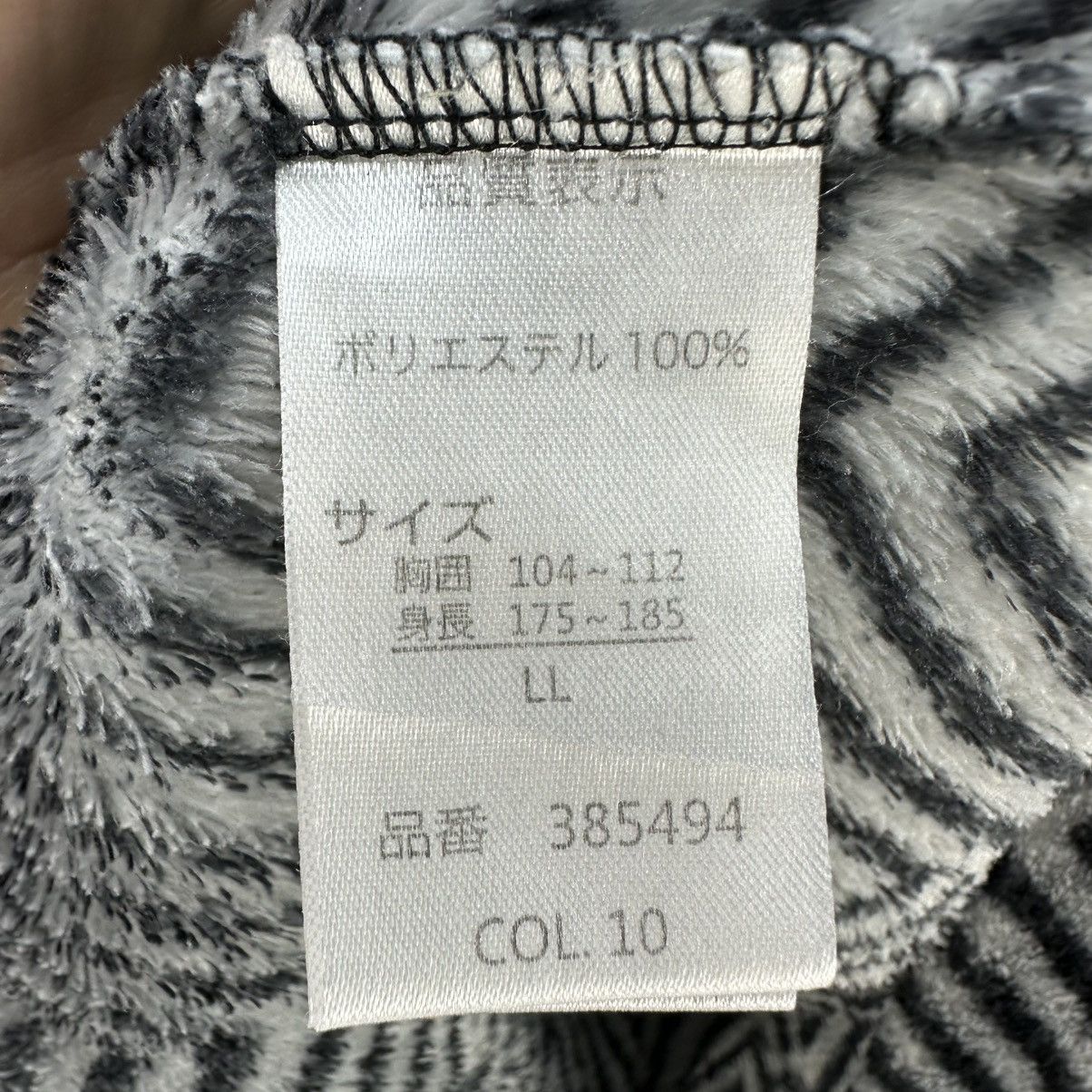 Japanese Brand Vintage A.V.V Homme Pullover Herringbone Fleece Turtle Neck Size US M / EU 48-50 / 2 - 14 Thumbnail
