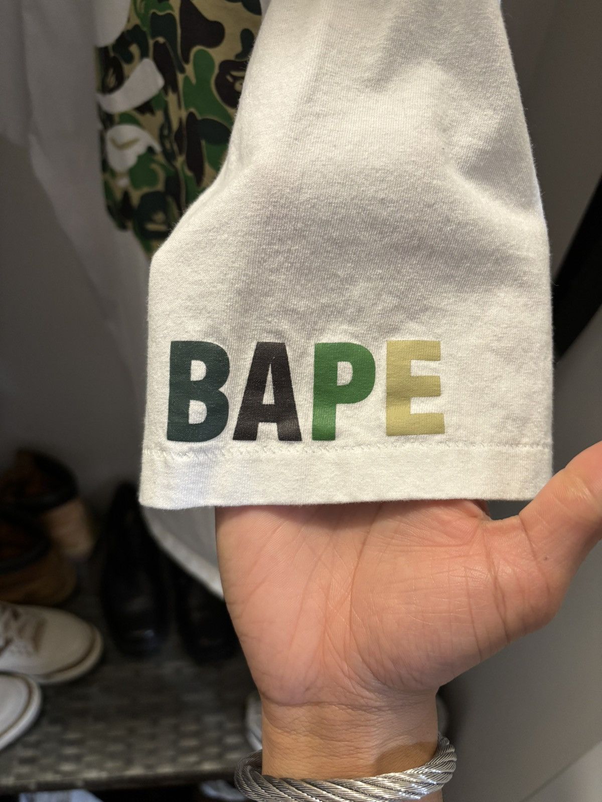 Bape BAPE Multi Camo Ape Tee - M Size US M / EU 48-50 / 2 - 3 Thumbnail