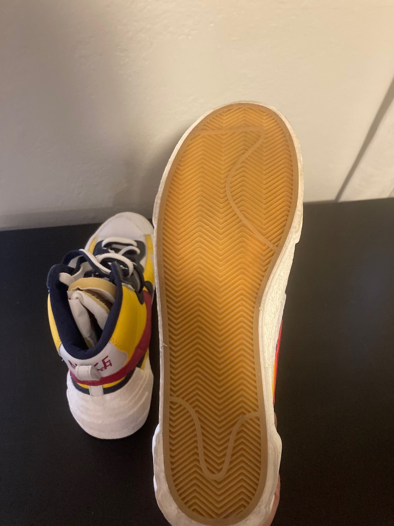 Nike × Sacai Nike Blazer Mid sacai Snow Beach Size US 11 / EU 44 - 4 Thumbnail