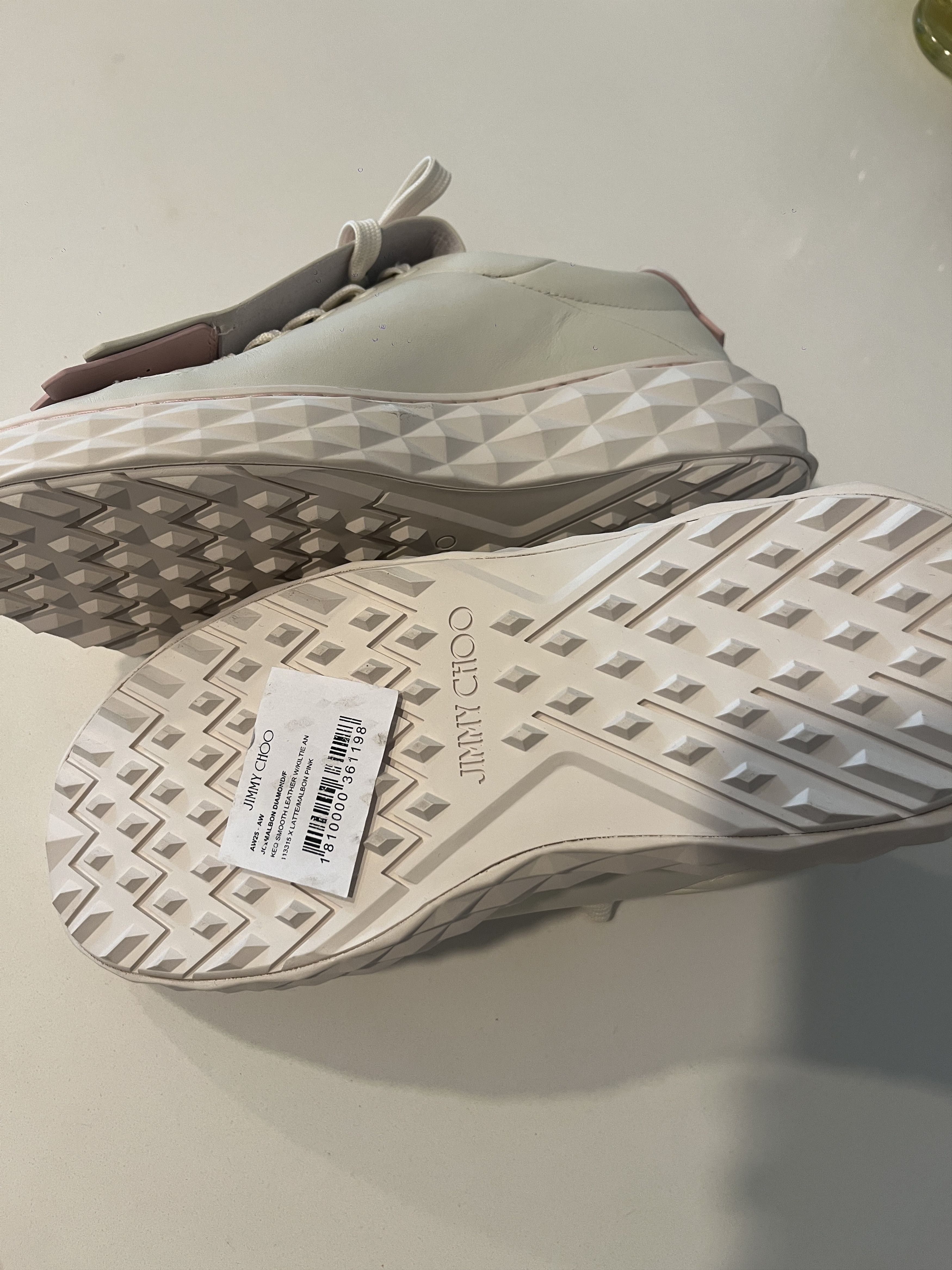 Jimmy Choo Jimmy Choo X Malbon Womens Diamond Golf Shoe Size US 7 / IT 37 - 4 Thumbnail