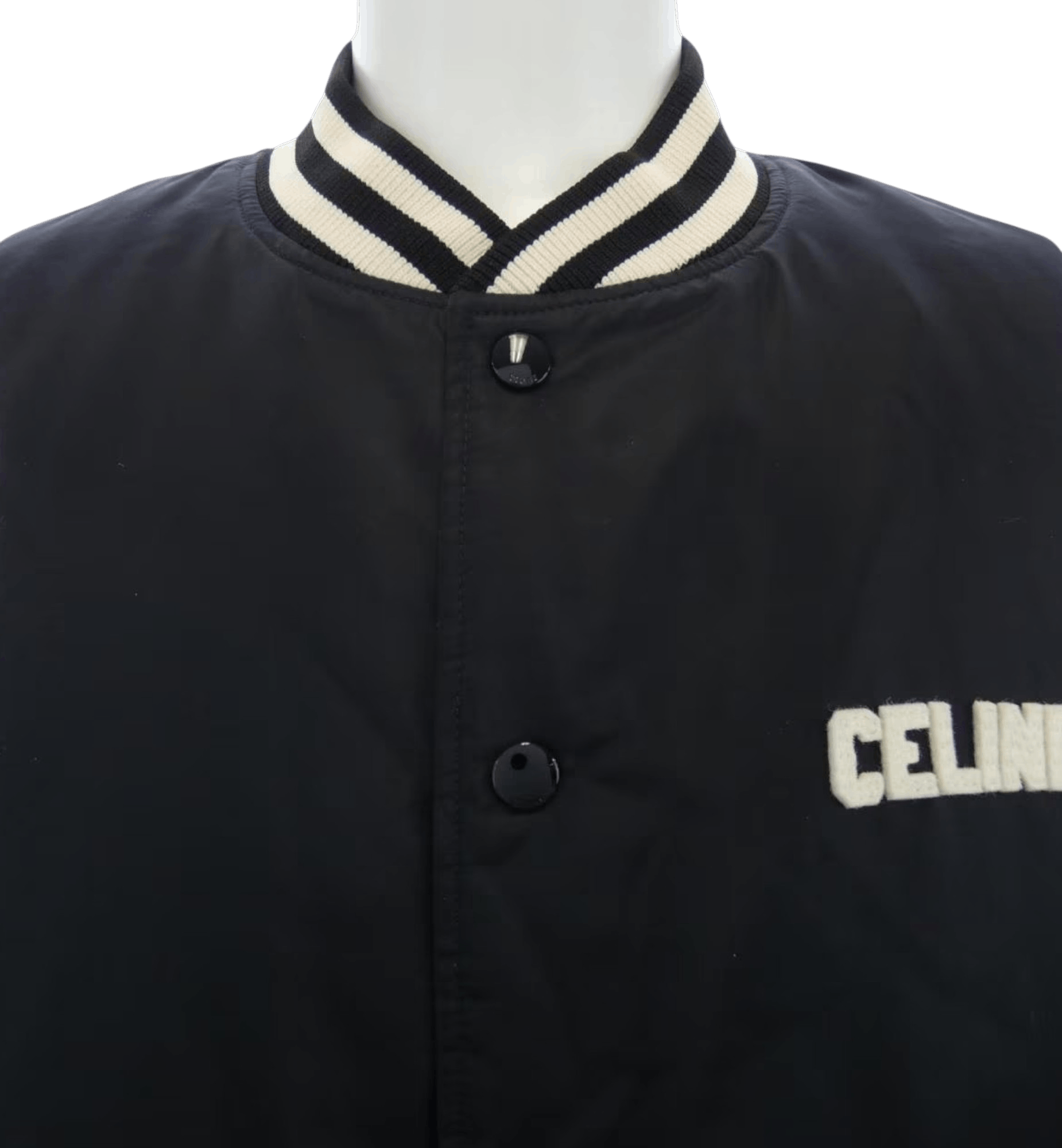 Celine Celine Paris Loose Teddy Jacket in Nylon Bomber Size US XL / EU 56 / 4 - 3 Thumbnail