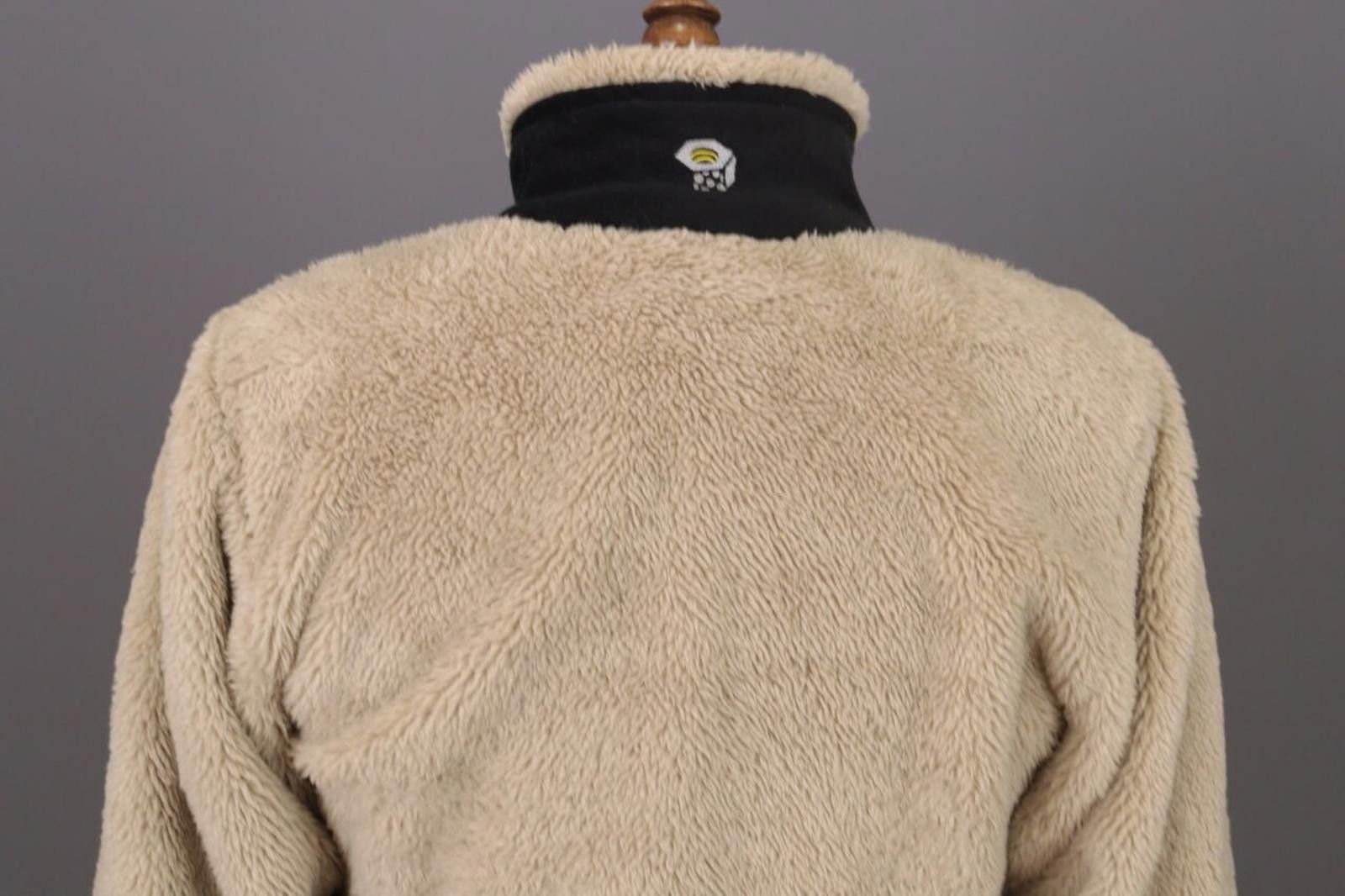 Mountain Hardwear Ladies Mountain Hard Wear Beige Plush Fleece Jacket Size S Size S / US 4 / IT 40 - 10 Thumbnail