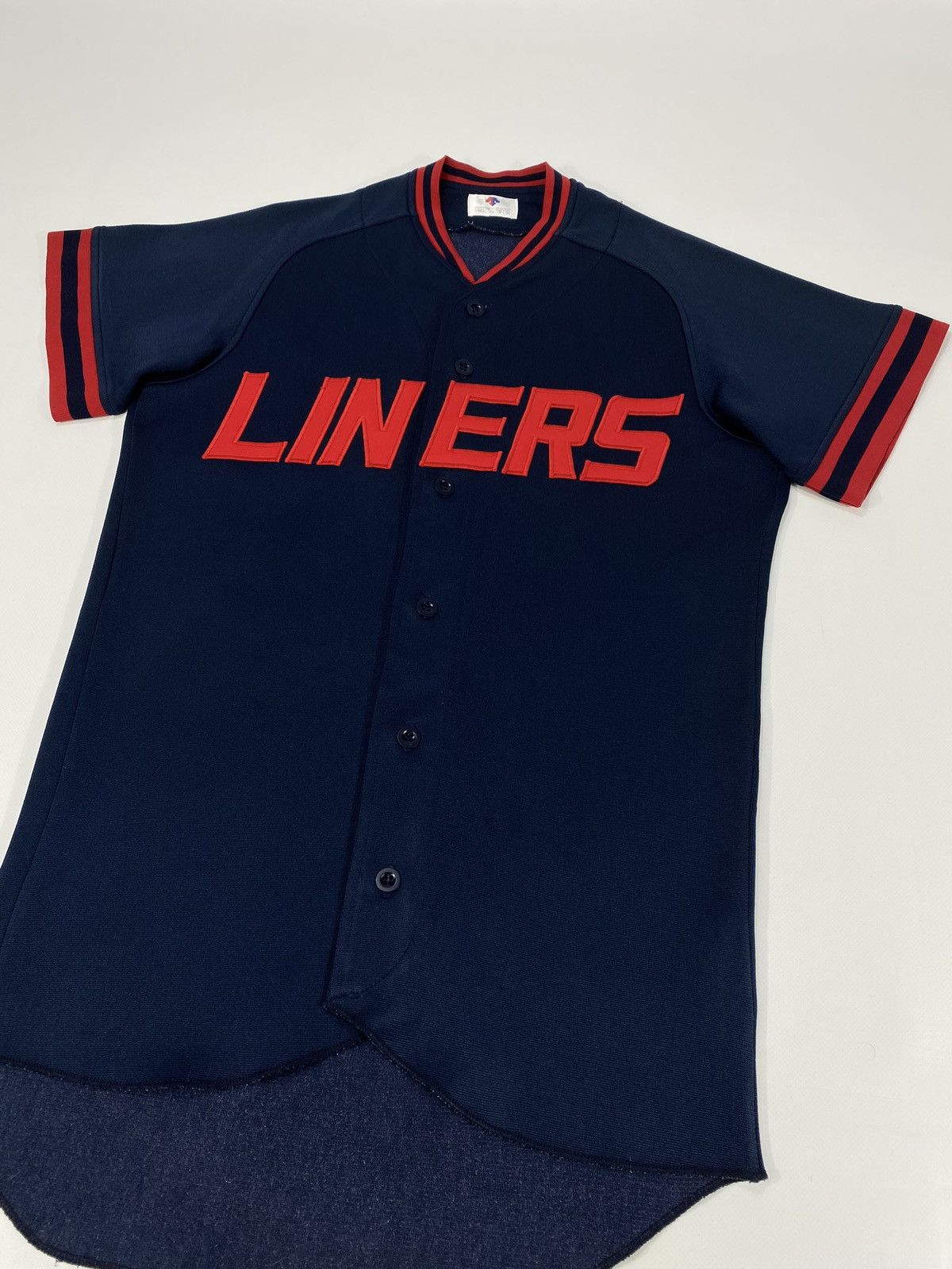 Descente 80s 90s Japan Baseball Team Liners 13 Vintage Jersey Size US M / EU 48-50 / 2 - 4 Thumbnail