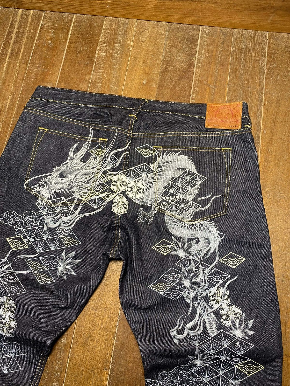 Evisu Evisu Dragon Daicock Salvedge Jeans Size US 40 / EU 56 - 4 Thumbnail