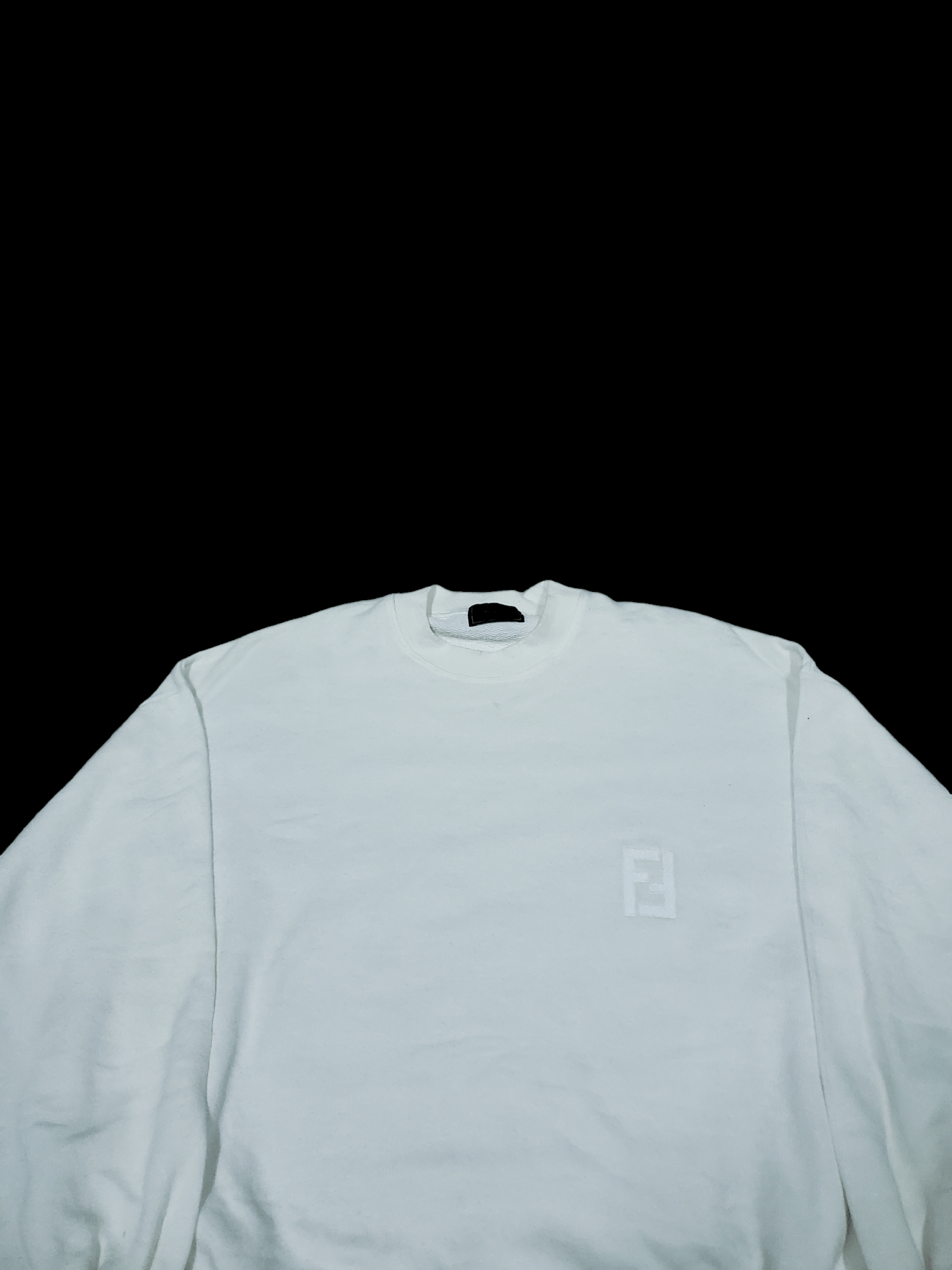 Designer × Fendi FENDI Double F Crewneck Sweatshirt Size US M / EU 48-50 / 2 - 2 Thumbnail