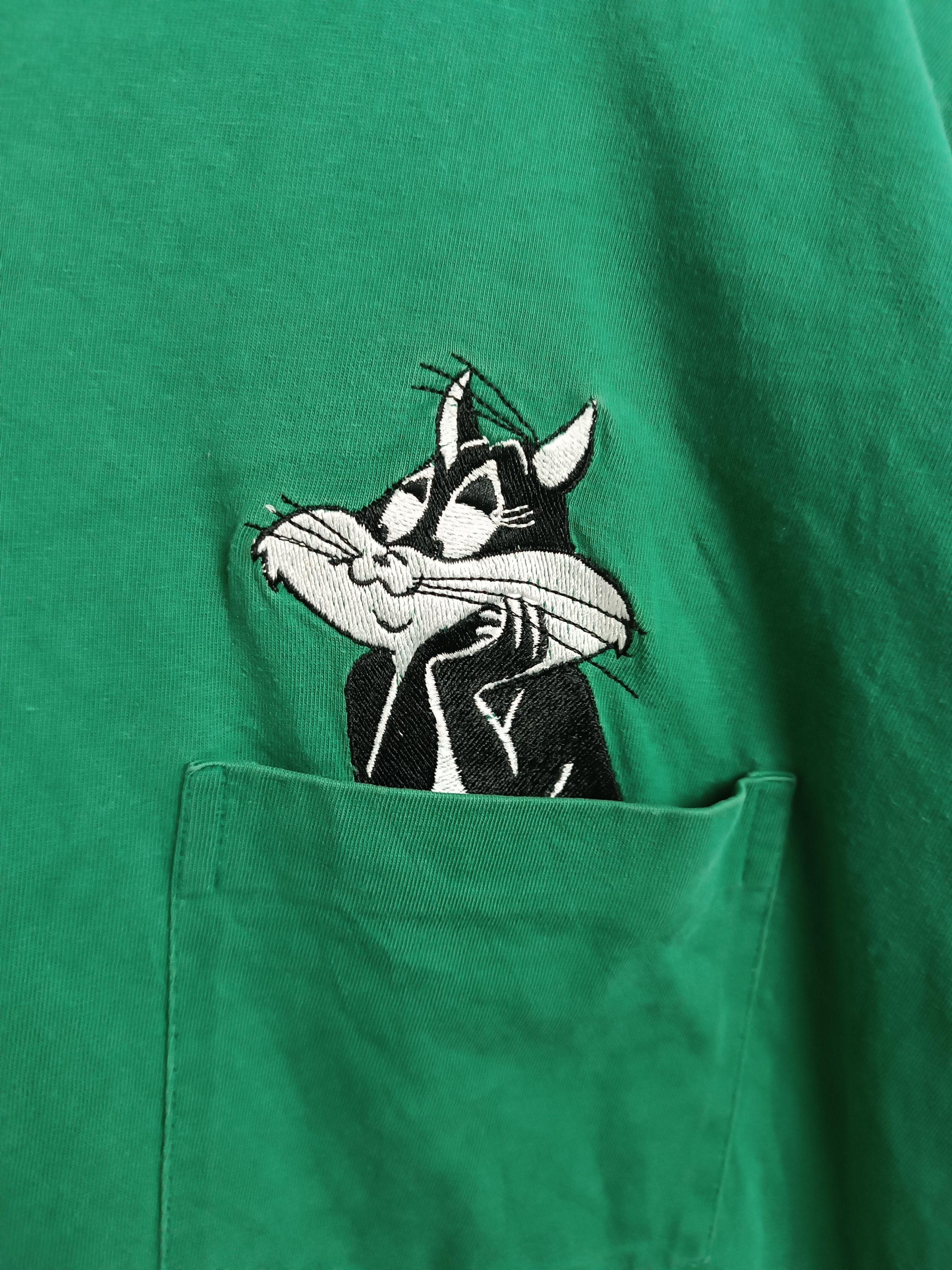 Vintage VINTAGE 90s PEPE LE PEW DISNEY LOONEY POCKET TEE VERY RARE Size US XL / EU 56 / 4 - 12 Thumbnail