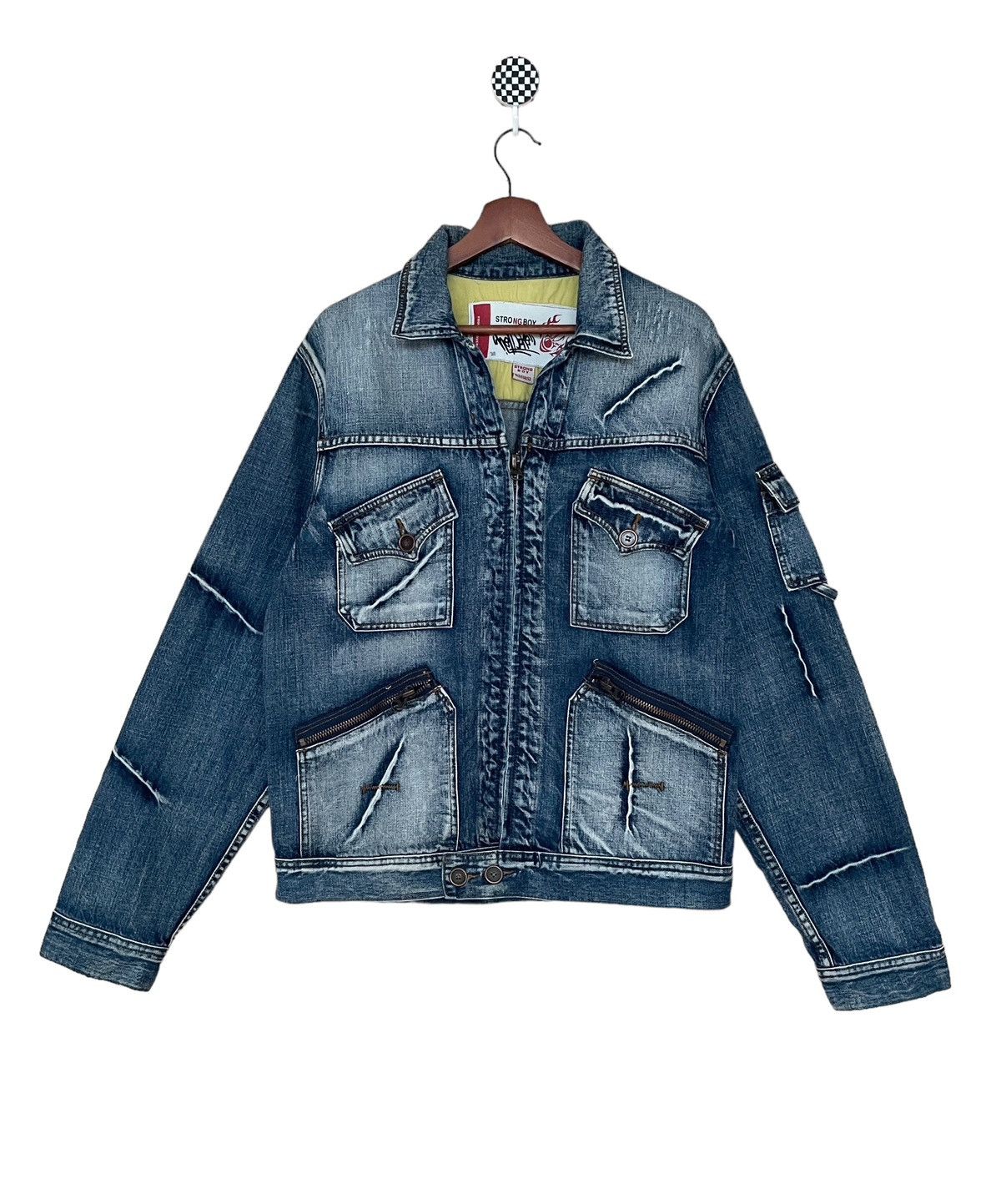 Vintage Brand Strong Boy Denim Jacket 1990s