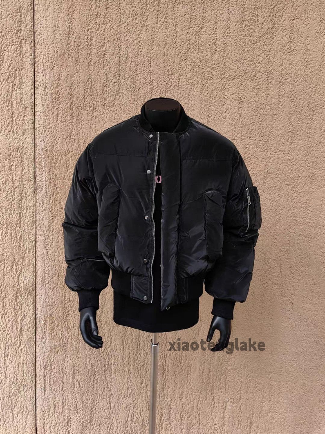 Vintage Unisex outdoor utility punk hiphop yuppie bomber jacket Size US XL / EU 56 / 4 - 1 Thumbnail
