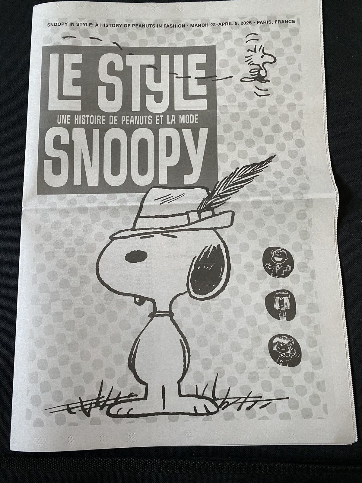 Peanuts Peanuts 75th anniversary French newspaper rare item Size ONE SIZE - 1 Thumbnail