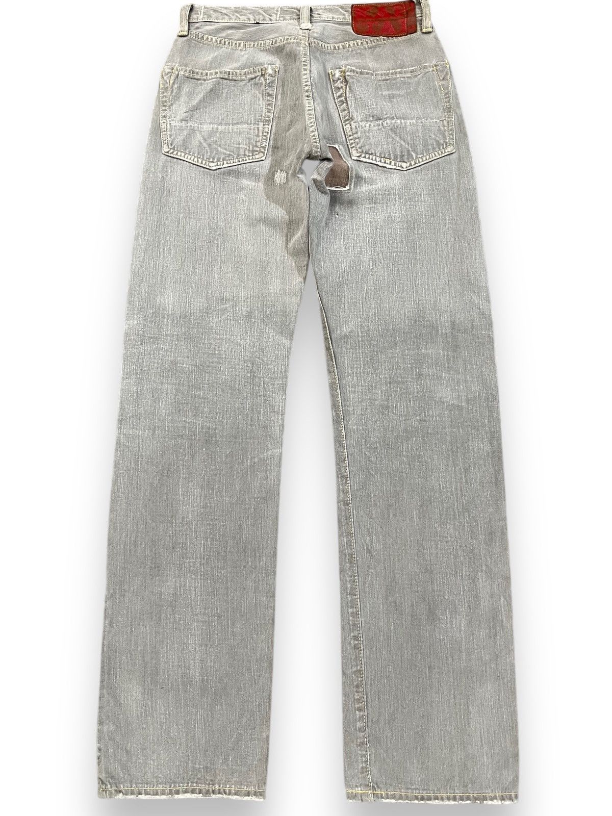 Japanese Brand × Kapital Vintage Kapital Sashiko Boro Half Selvedge Denim Size US 27 - 6 Thumbnail