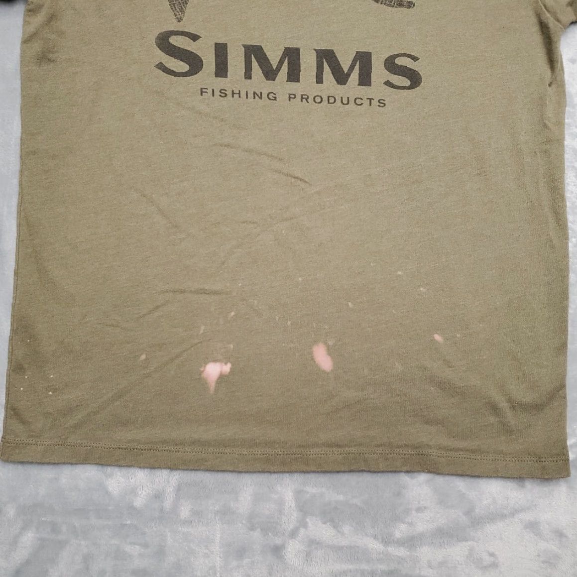 Olive VINTAGE Simms Fishing Shirt Mens S Olive Green Western Trout Fly Fisherman Equipment Shirt Mens S Green 90s Outdoors Mens Size US S / EU 44-46 / 1 - 2 Thumbnail