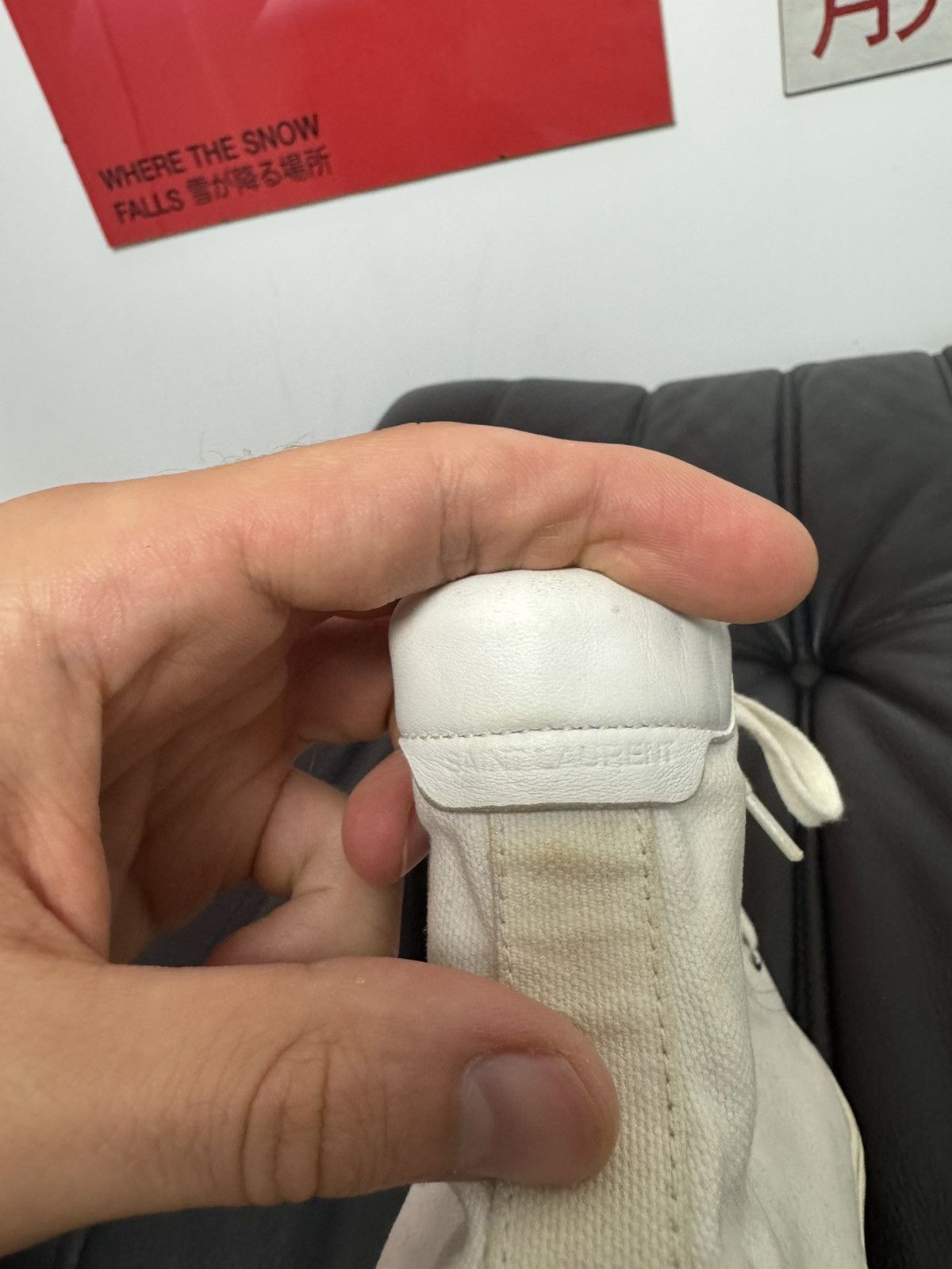 Saint Laurent Paris Saint Laurent Malibu High Tops Designer Luxury Shoes Rare Size US 7.5 / EU 40-41 - 7 Thumbnail