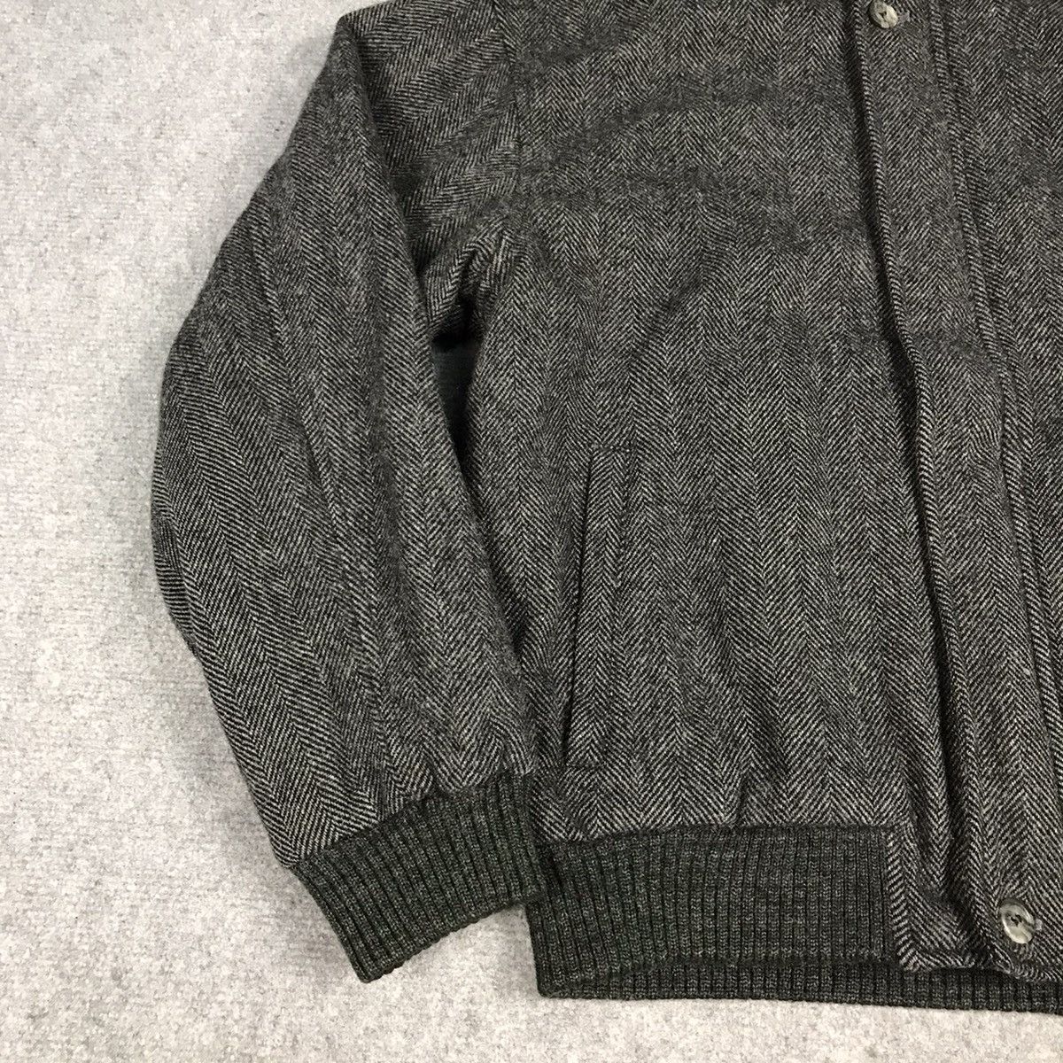 Japanese Brand × The North Face THE NORTH FACE BOMBER WOOL ZIPPER JACKET Size US L / EU 52-54 / 3 - 4 Thumbnail