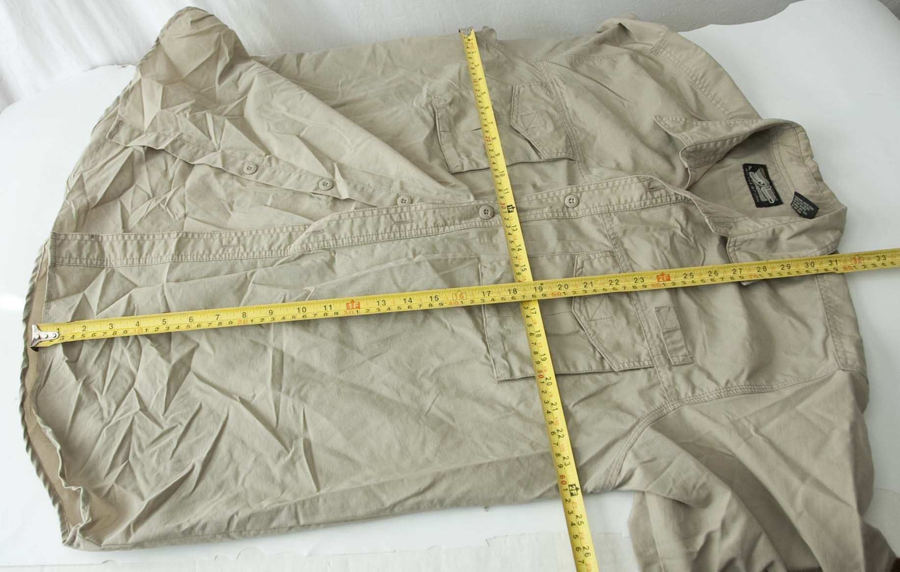 Vintage On The Brink Vintage Shirt Size XL Safari Brown Size US XL / EU 56 / 4 - 4 Thumbnail