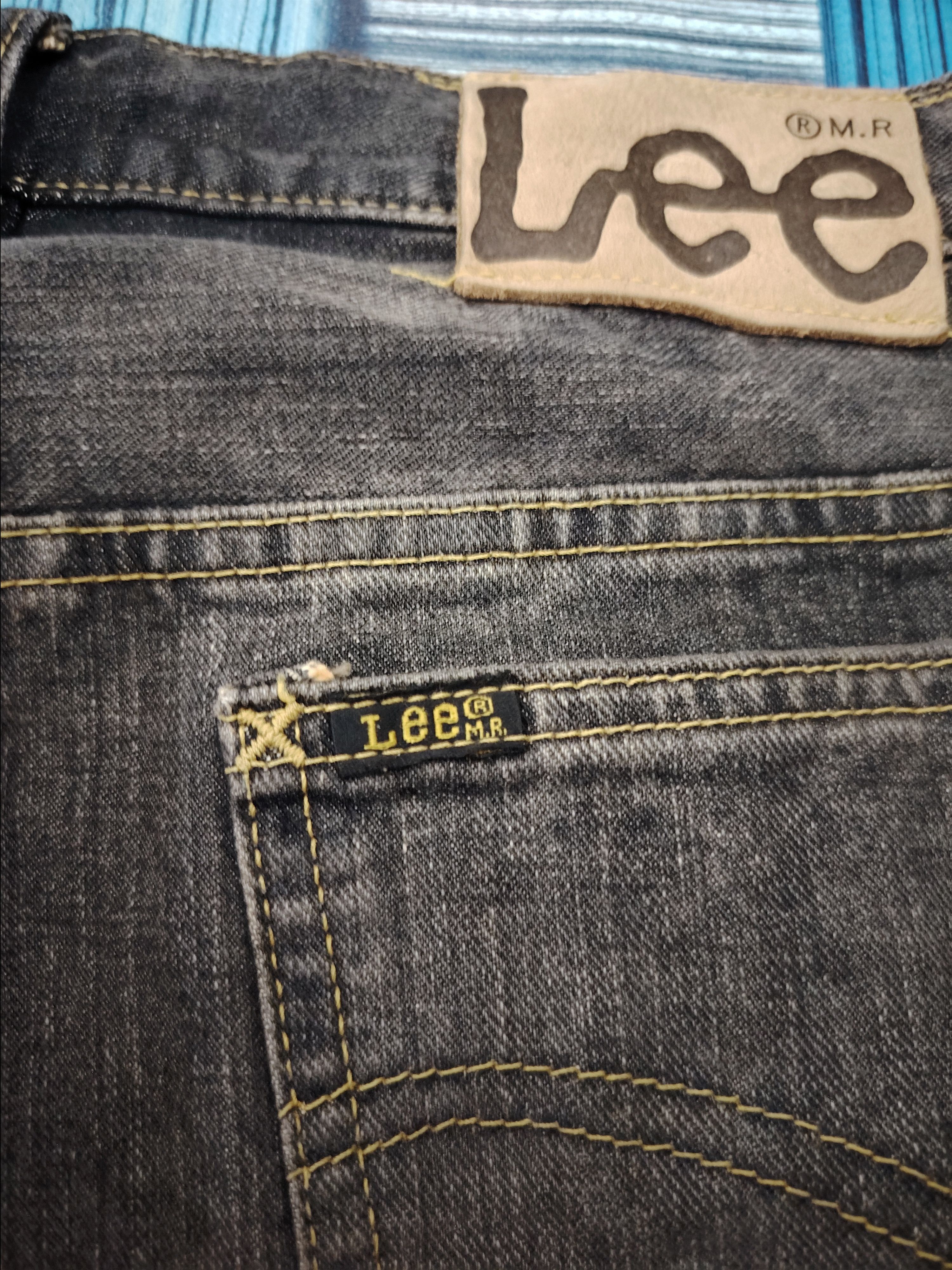 Lee × Number (N)ine Japanese Lee Flared Jeans Distressed Denim Size US 30 / EU 46 - 17 Thumbnail