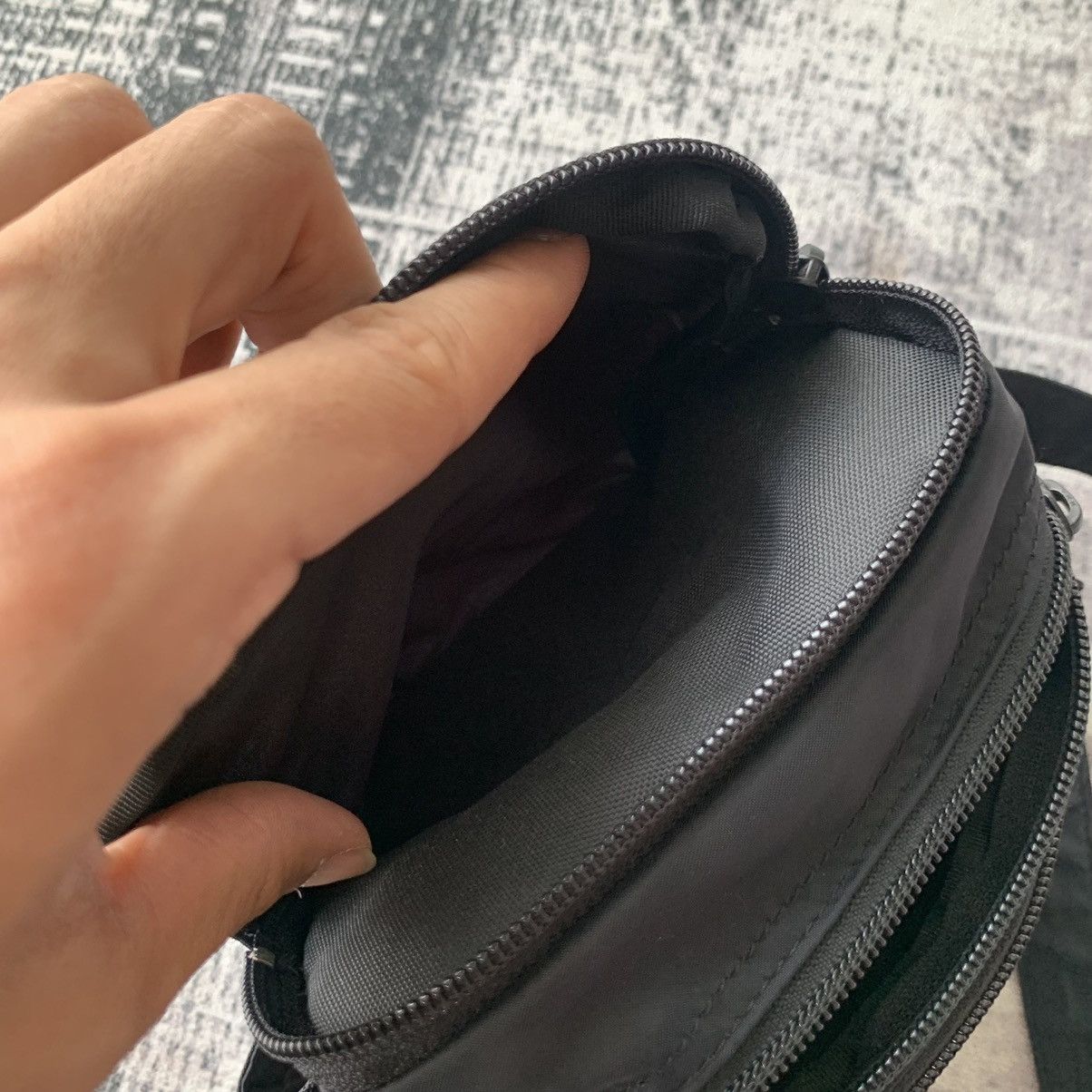 Y's × Yohji Yamamoto Ysaccs by Yohji Nylon Sling Bag Size ONE SIZE - 10 Thumbnail