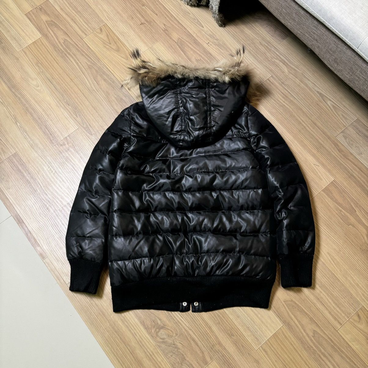Hysteric Glamour × If Six Was Nine × Le Grande Bleu (L.G.B.) Back Number Fur jacket down puffer IfSixWasNine LGB Style Size M / US 6-8 / IT 42-44 - 4 Thumbnail
