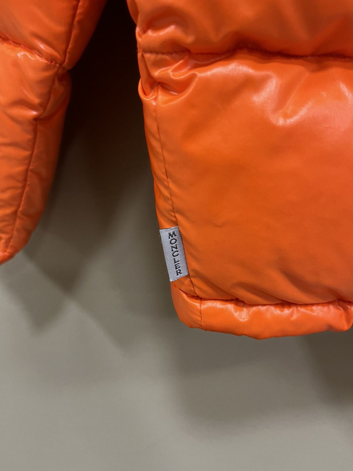 Moncler Moncler Orange Puffer Down Jacket Grenoble Rare Vintage Size US M / EU 48-50 / 2 - 9 Thumbnail