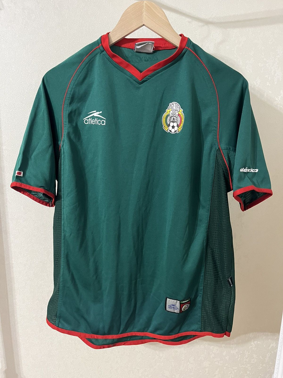 Other Atletica Mexico 2002 World Cup Home Jersey Size US M / EU 48-50 / 2 - 1 Thumbnail