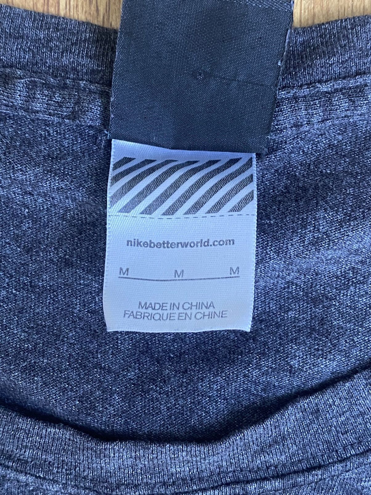 Nike × Vintage Vintage USATF Track And Field Nike Long Sleeve Cotton Gray M Size US M / EU 48-50 / 2 - 9 Thumbnail