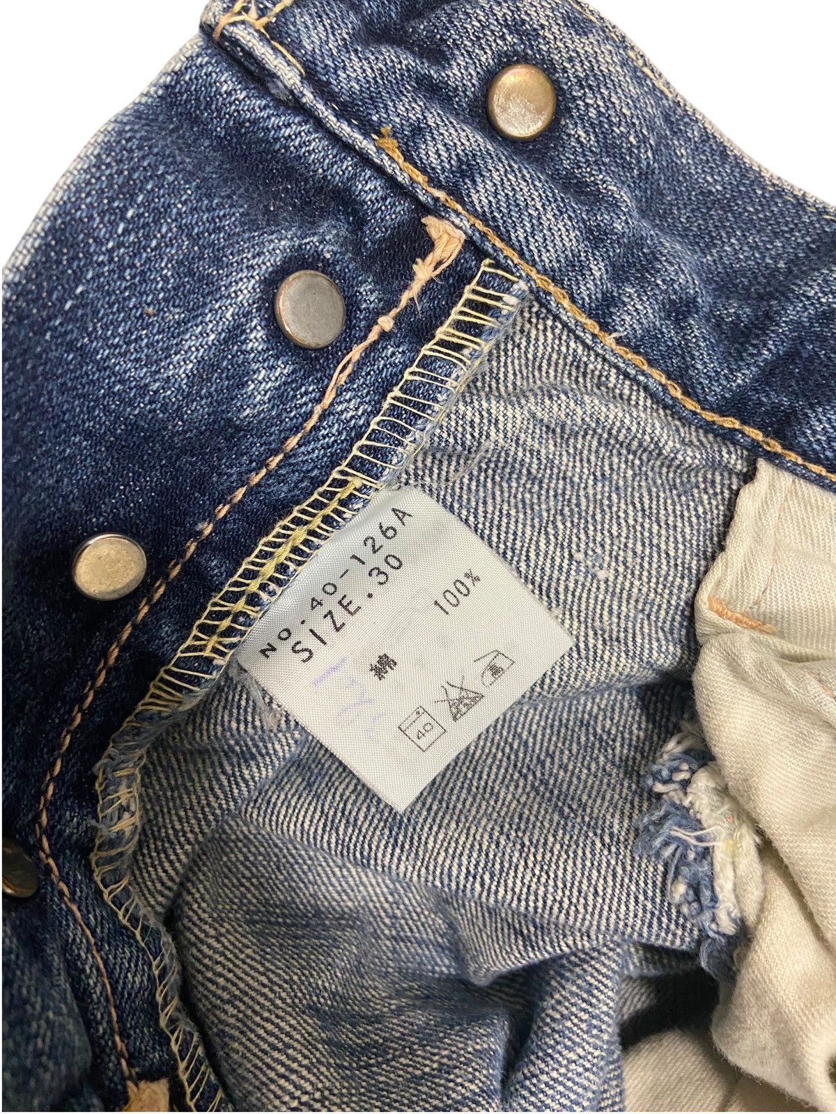 Japanese Brand × Spellbound Spellbound Japanese Brand Distressed Denim Size US 30 / EU 46 - 7 Thumbnail