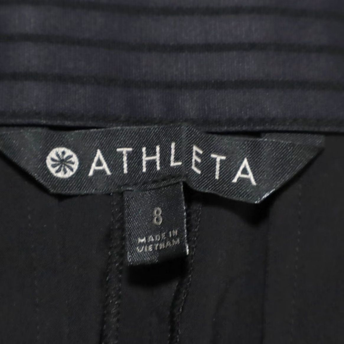 Athleta Athleta Skort Black Women's 8 High Stretch Polyester Microfiber Planner Regular Fit Inseam 16in-8in Casual 8 Size 30" / US 8 / IT 44 - 5 Thumbnail