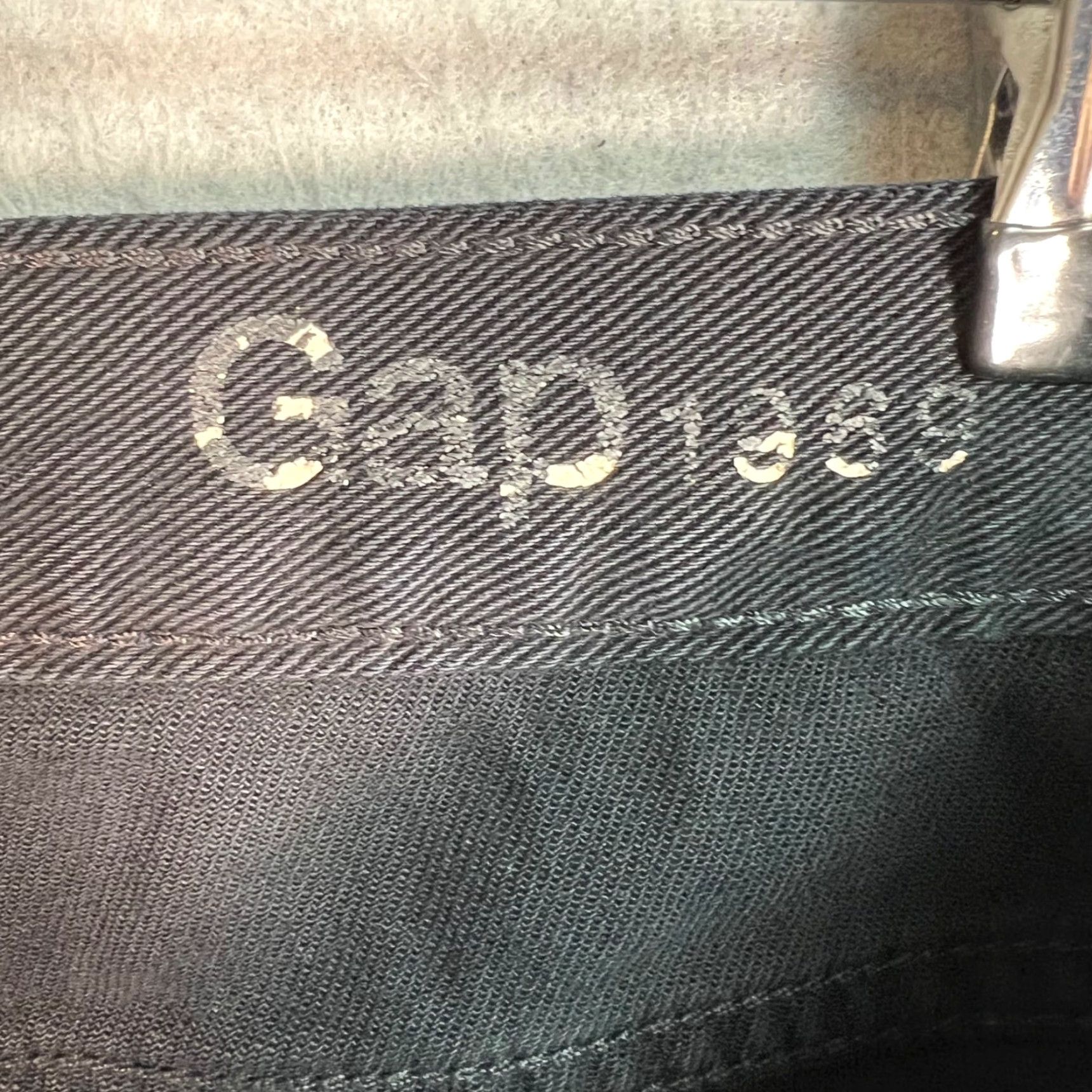 Gap Gap Womens Jeans 27 Black Distressed 100% Cotton Denim Skinny 5-Pocket Vintage No Distressed-Feature Gap 1969 27in Inseam Womens Jeans Size 27" / US 4 / IT 40 - 3 Thumbnail