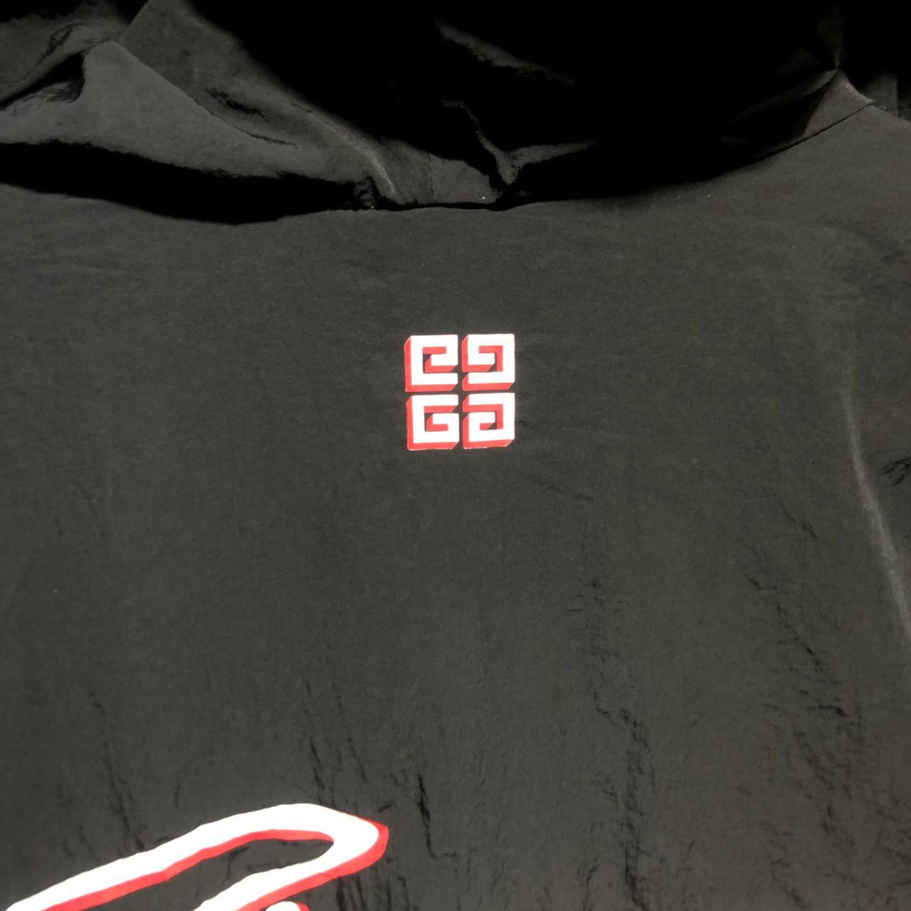 Givenchy script logo windbreaker