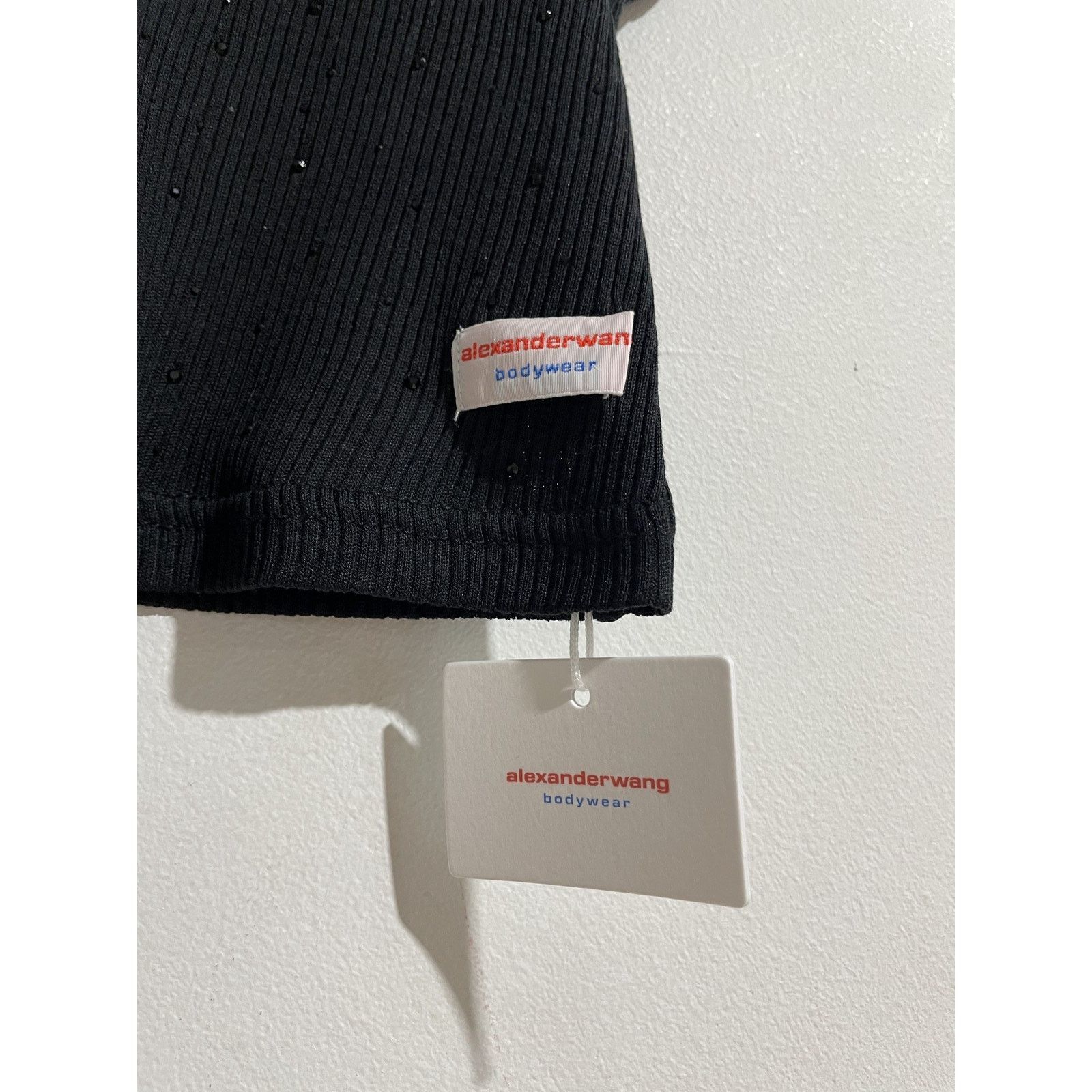 Alexander Wang ALEXANDERWANG CRYSTAL HOTFIX RACER TANK SIZE X-SMALL NEW Size US XS / EU 42 / 0 - 4 Thumbnail