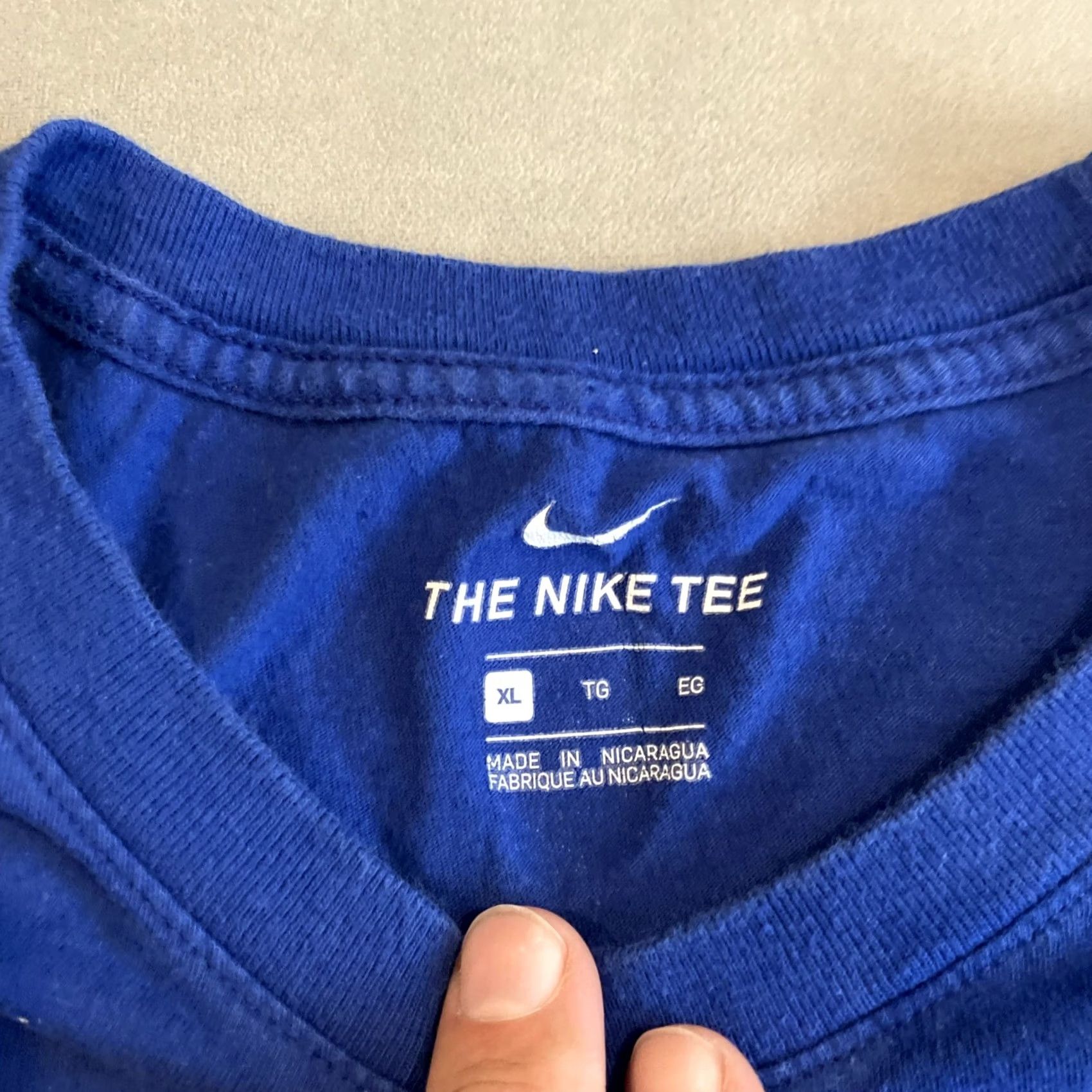 Nike Nike Shirt Mens XL Blue New York Knicks Julius Randle Player Jersey Men Size US XL / EU 56 / 4 - 3 Thumbnail