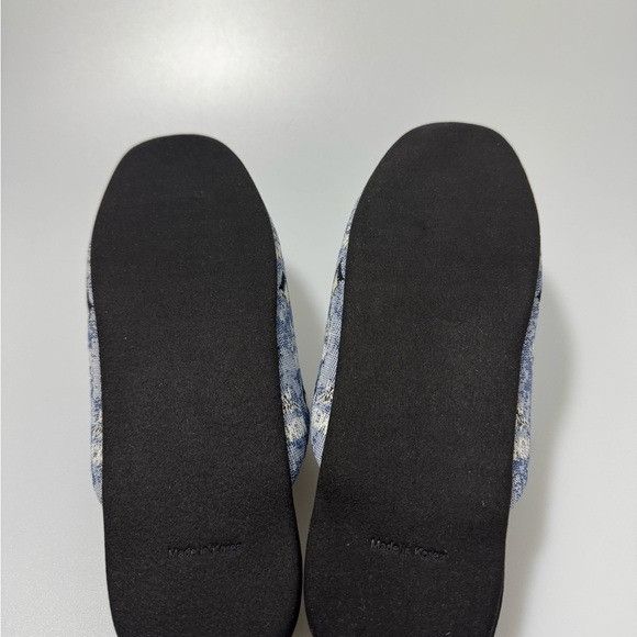 MCM MCM Vintage Monogram Print Slippers Blue S/M Size US 7 / EU 40 - 5 Thumbnail