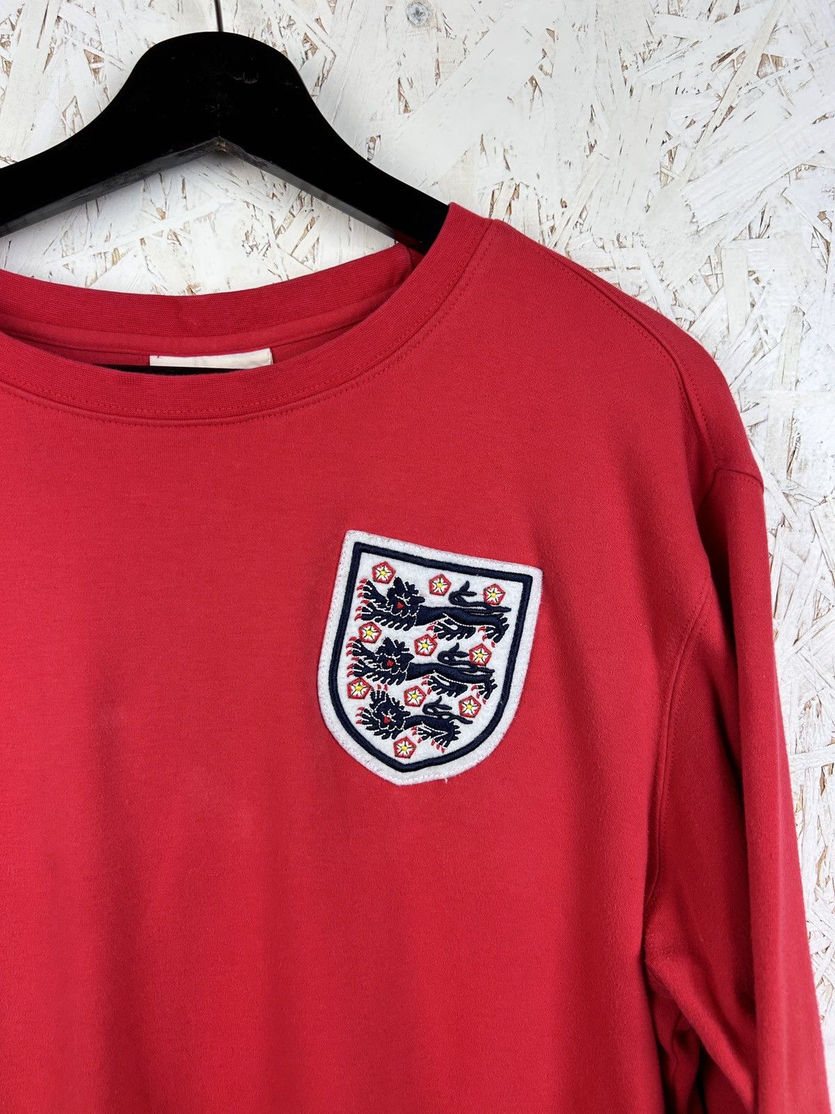 Umbro Vintage 1966 England Umbro Re-Issue #10 Long Sleeve Jersey Size US L / EU 52-54 / 3 - 2 Thumbnail