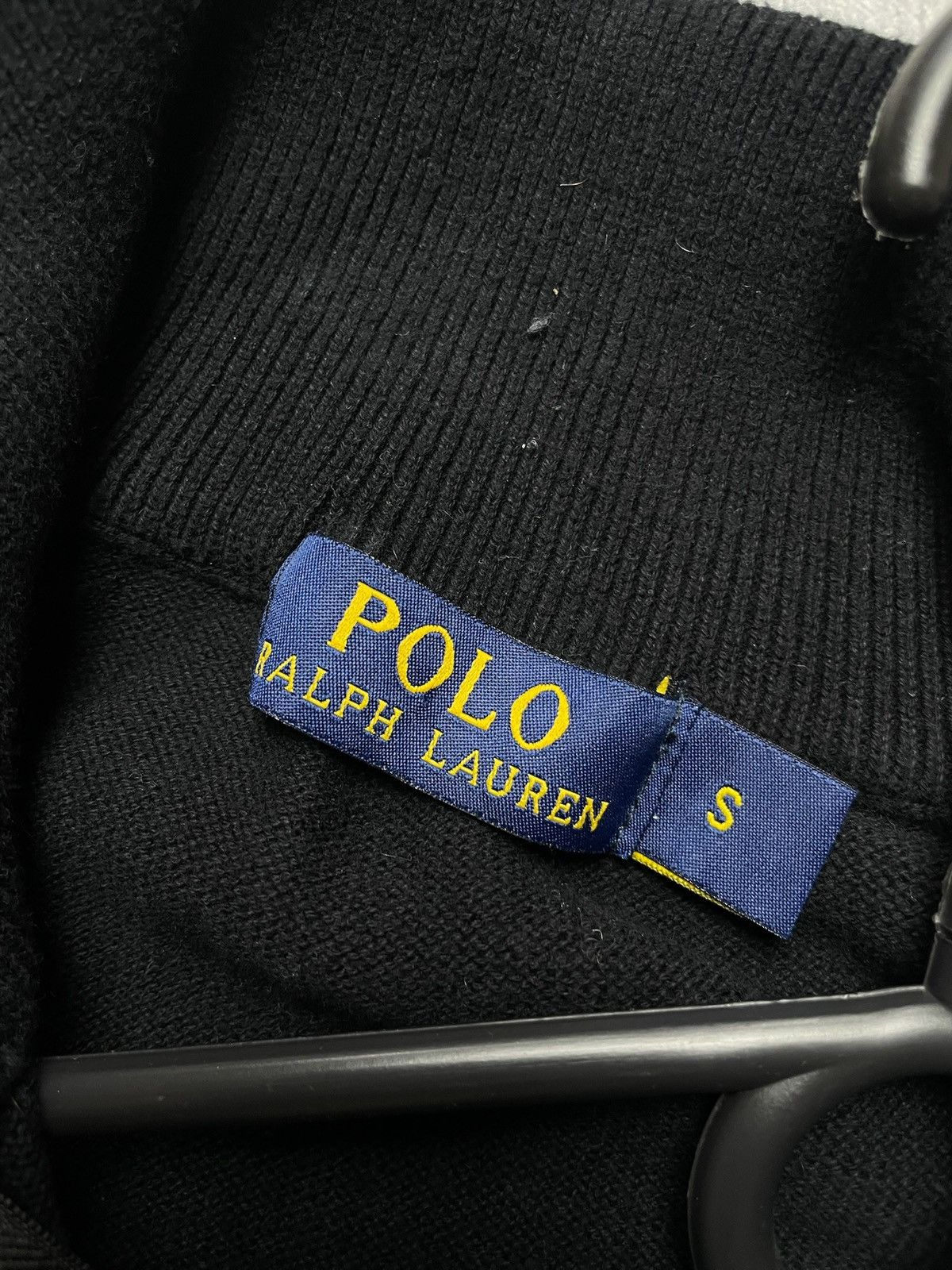 Polo Ralph Lauren × Vintage Vintage polo Ralph Lauren zip 1/4 sweater size S logo Size US S / EU 44-46 / 1 - 3 Thumbnail