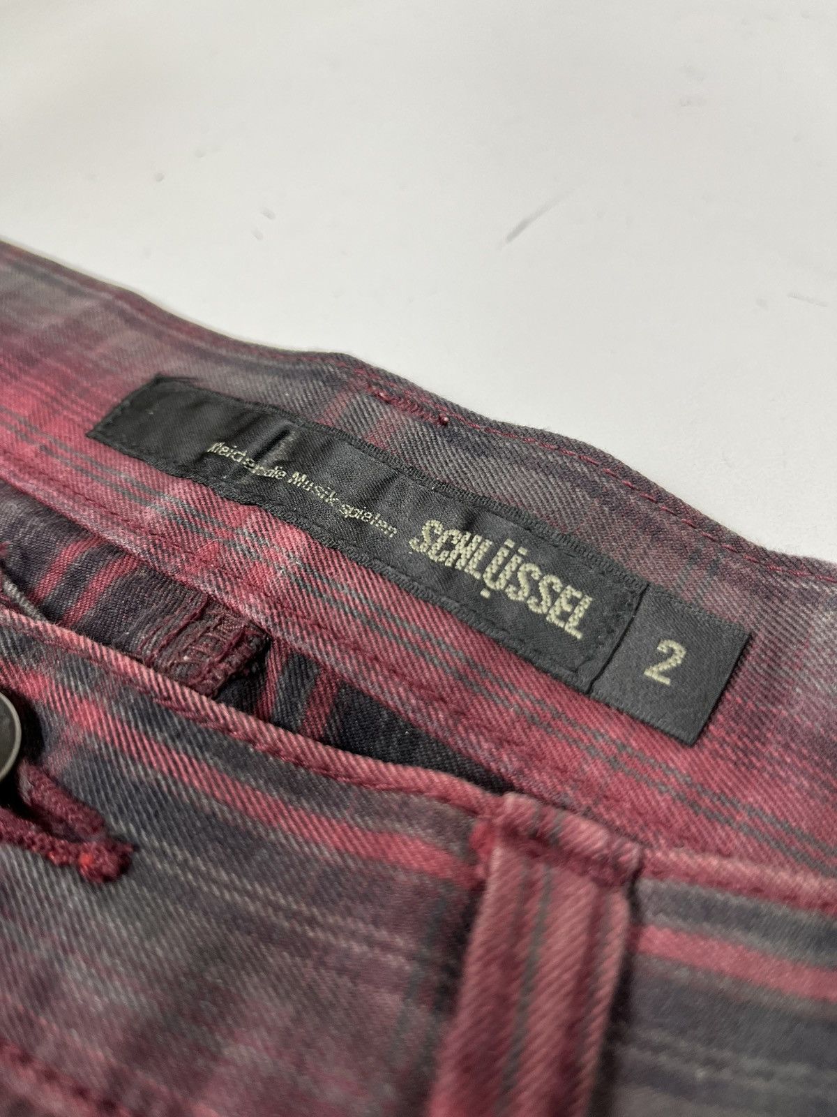 Hysteric Glamour × If Six Was Nine × Japanese Brand SCHLUSSEL Punk OG style Size US 30 / EU 46 - 7 Thumbnail