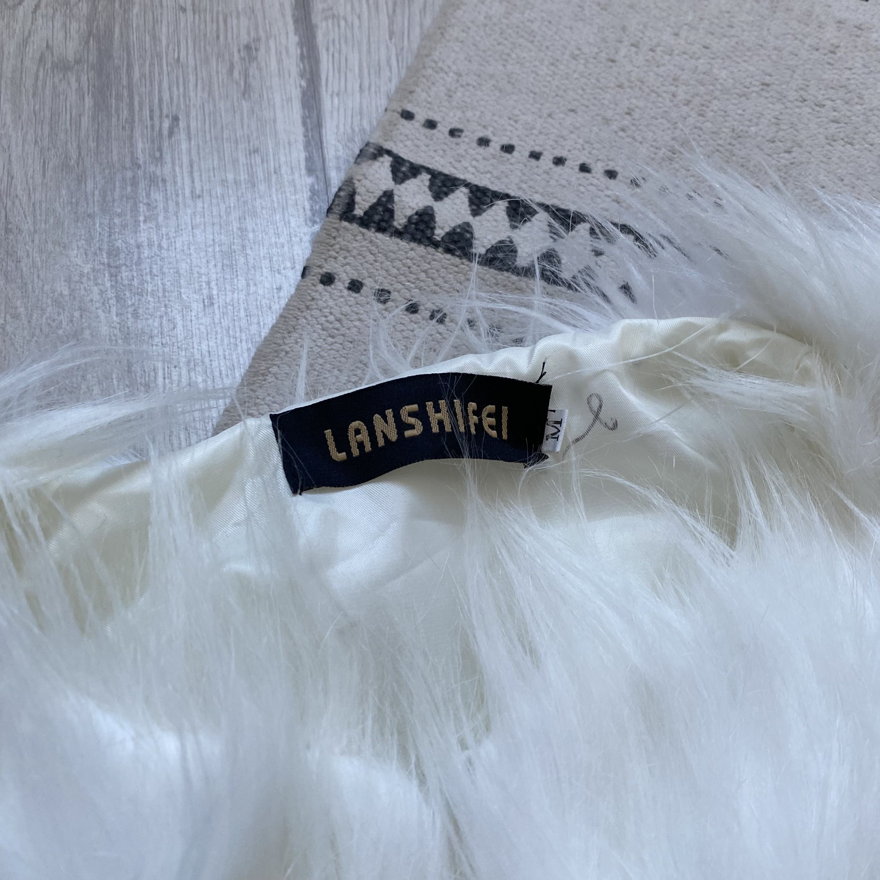 Beauty Beast Y2K Japanese Faux Fur Light Jacket Fluffy Afgan Penny Lane Size M / US 6-8 / IT 42-44 - 5 Thumbnail