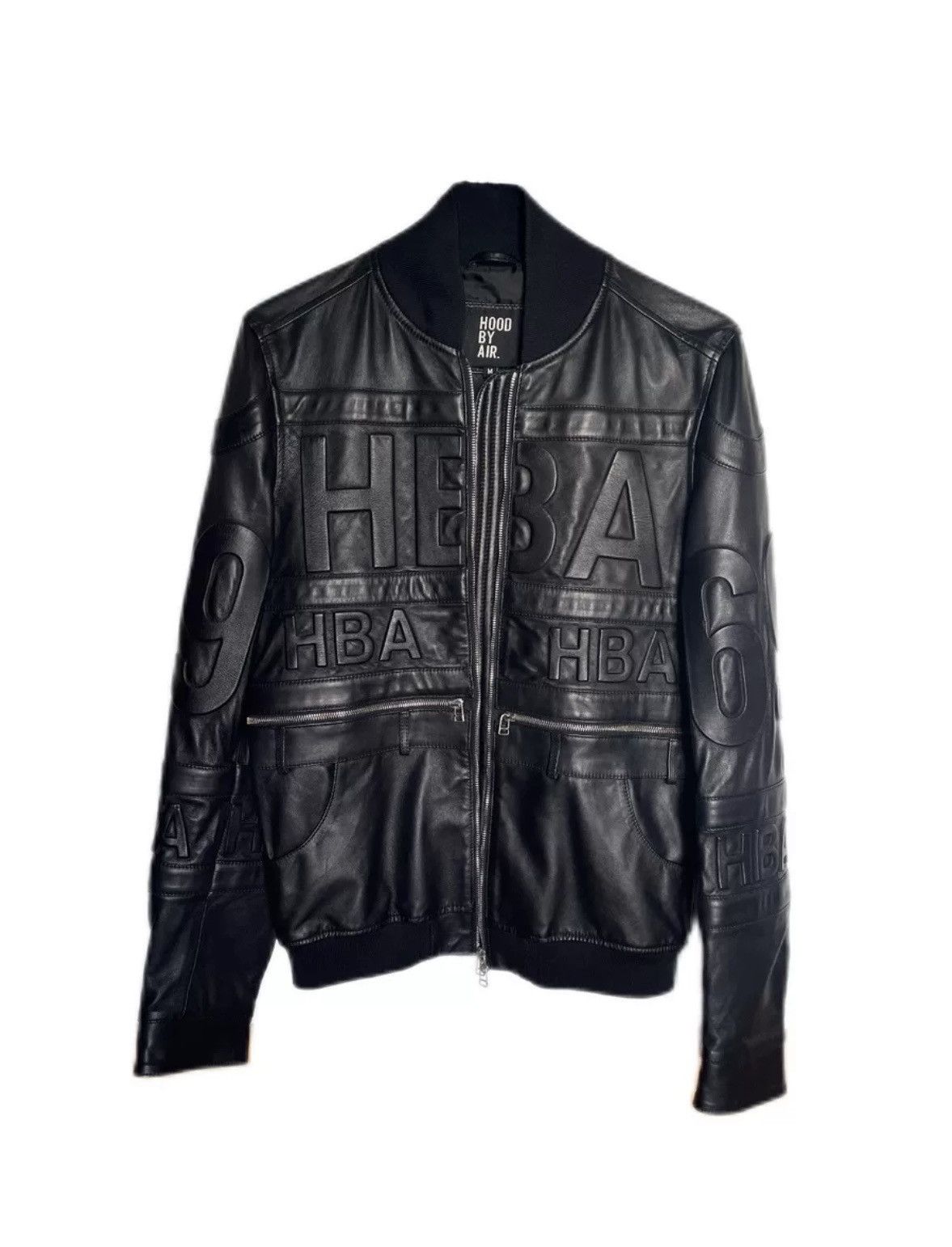 Hood By Air Hood by air hba leather jacket | Grailed