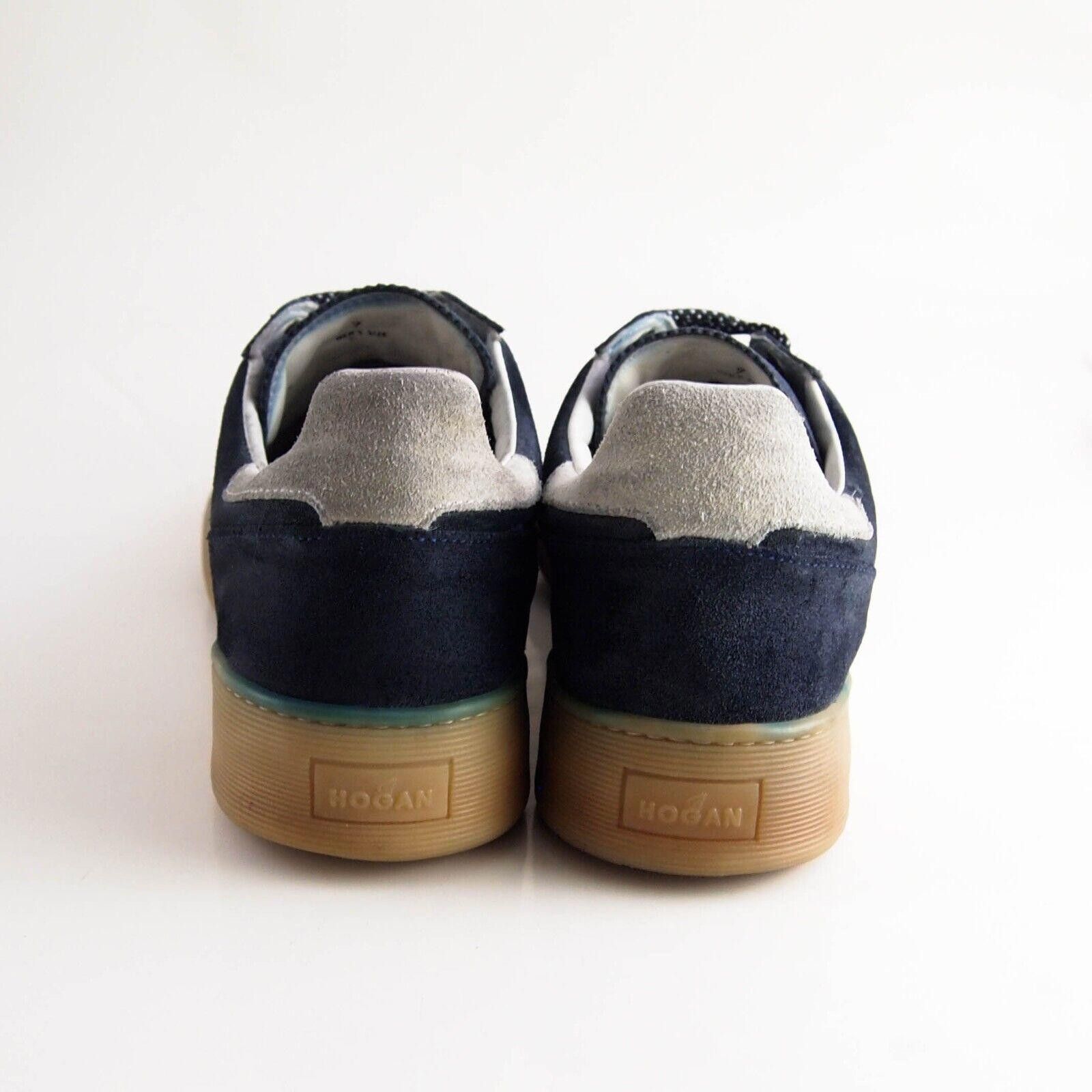 Hogan Hogan Low Top Sneakers Blue Suede Textile US 8 EU 41 Size US 8 / EU 41 - 5 Thumbnail