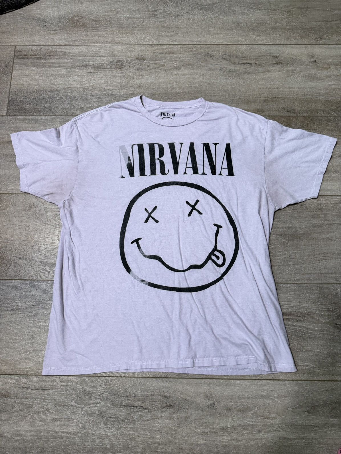 Nirvana Vintage Band Tee Size US XL / EU 56 / 4 - 1 Thumbnail