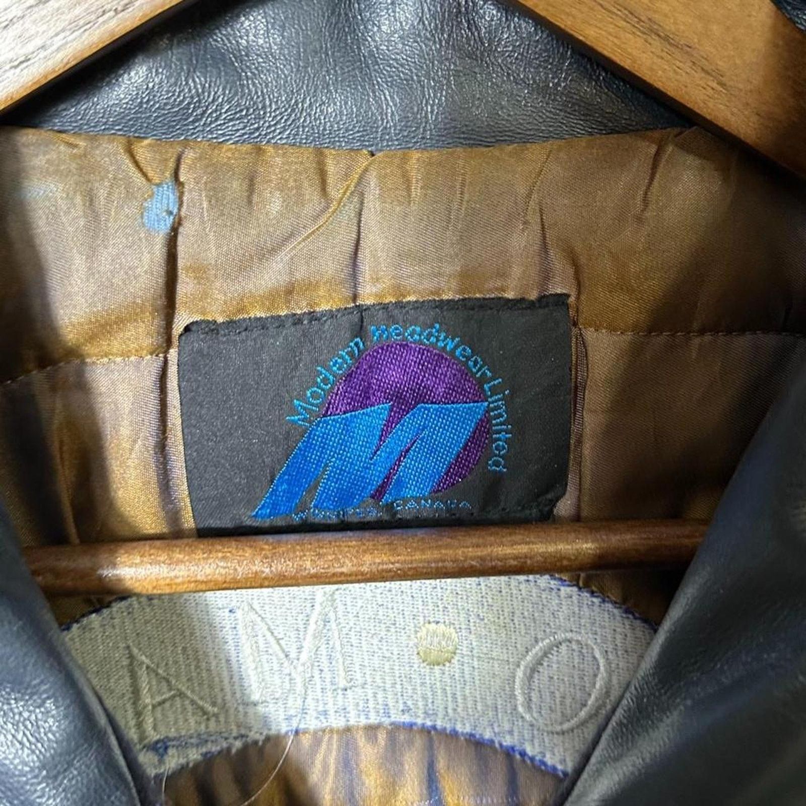 Other Vintage 90s Miller Auto Marine Leather Jacket Black XL Coat Size US XL / EU 56 / 4 - 4 Thumbnail