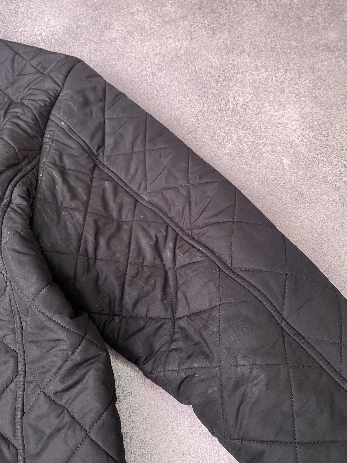 Barbour × Vintage Vintage Barbour Quilted Black Jacket Size US L / EU 52-54 / 3 - 21 Thumbnail