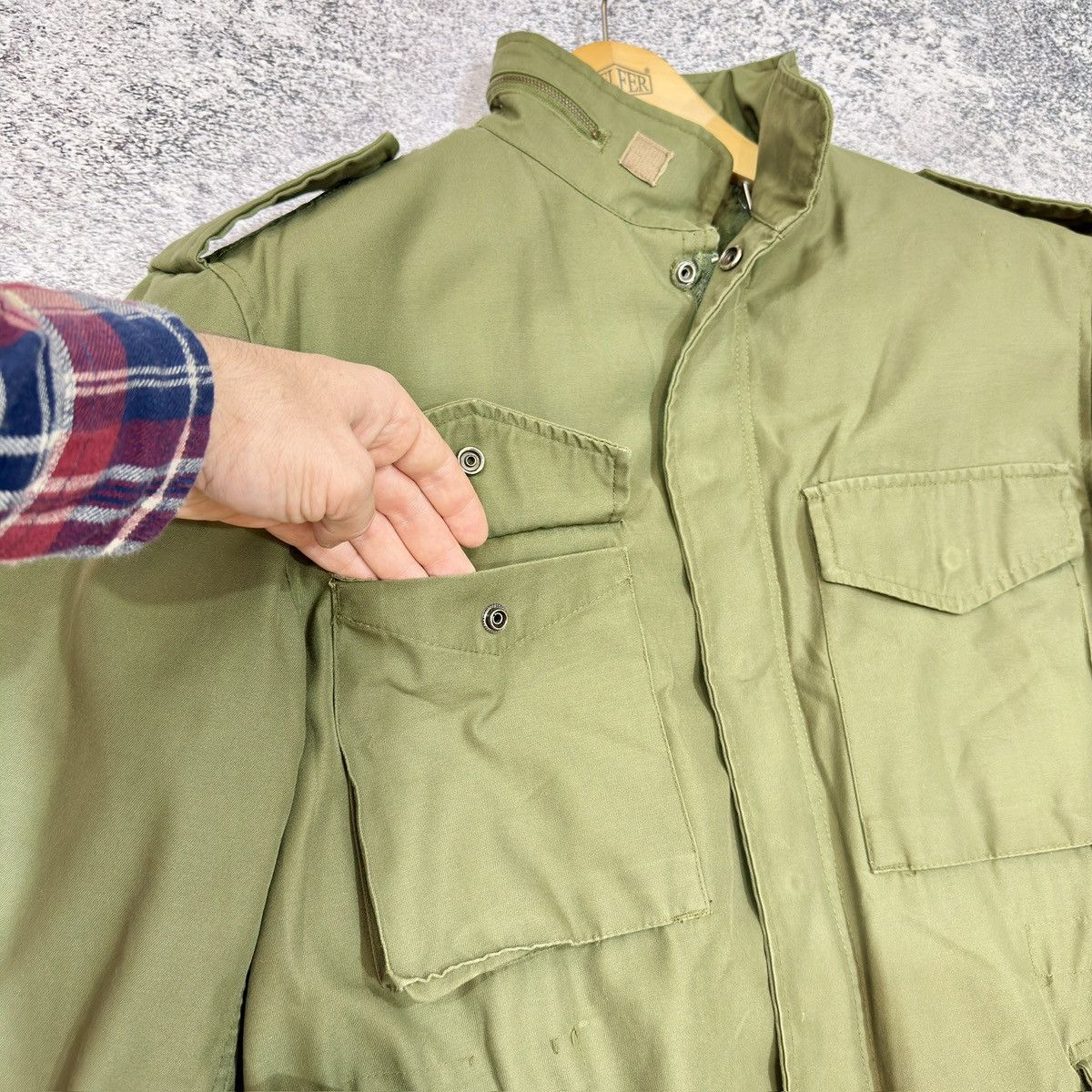 Vintage Vintage M-65 US Army Field Coat Liner M size Size US M / EU 48-50 / 2 - 6 Thumbnail