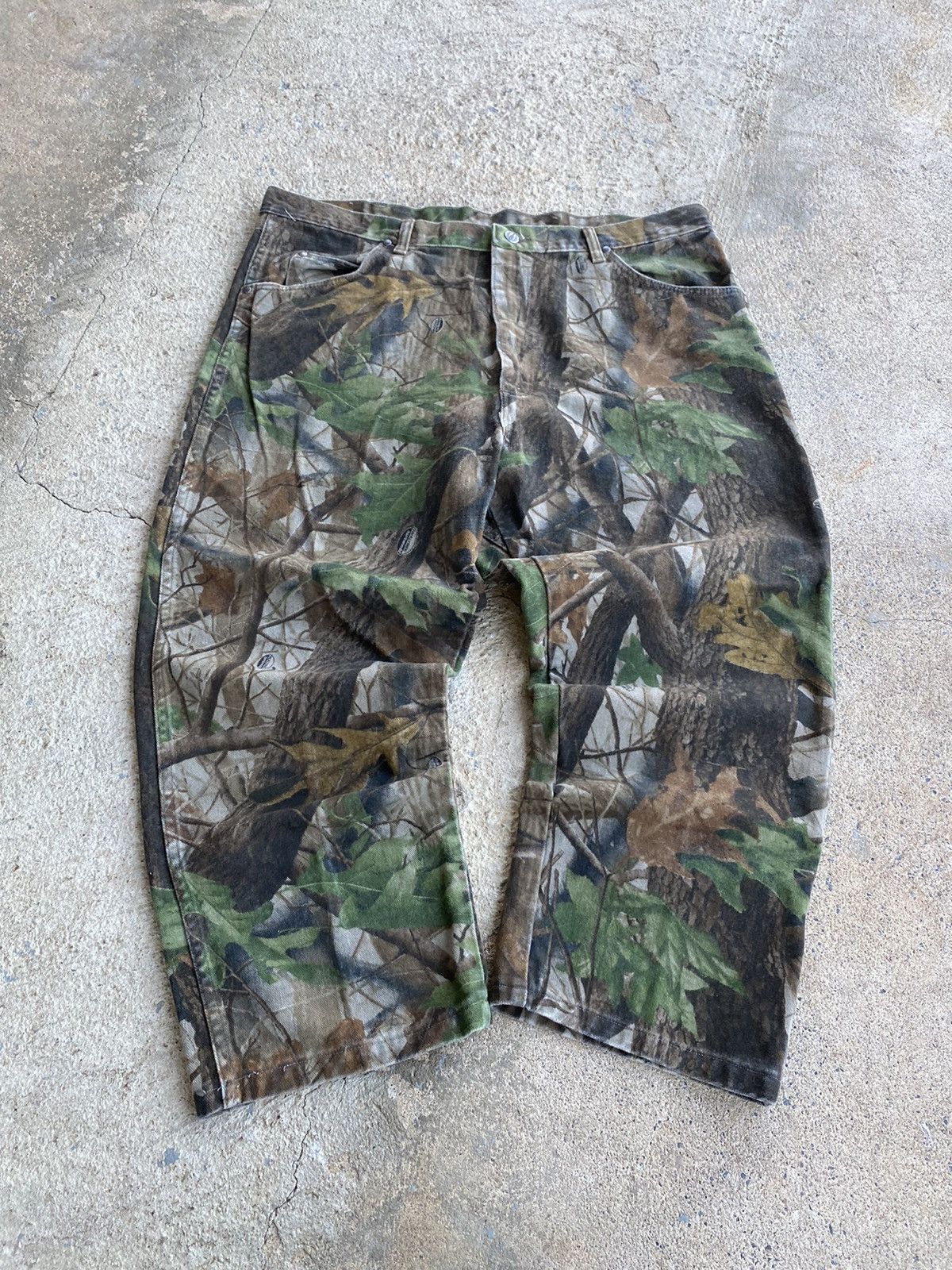 Realtree × Vintage × Wrangler Vintage Y2K Wrangler Realtree Camo Carhartt Pants W40xL25 Size US 40 / EU 56 - 5 Thumbnail