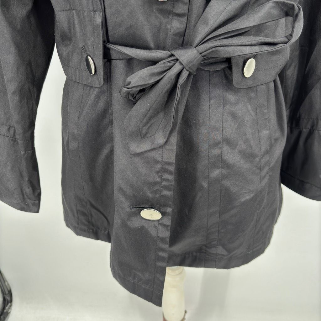 Other Platinum Utex Belted Midi Coat L Winter Outerwear Animal Print City Explorer Size L / US 10 / IT 46 - 4 Thumbnail