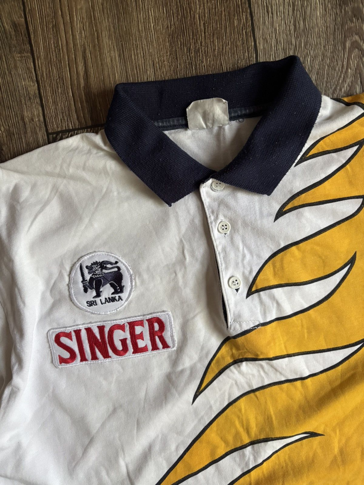 Vintage Vintage 90s Sri Lanka Singer Cricket National Team Jersey Size US L / EU 52-54 / 3 - 2 Thumbnail