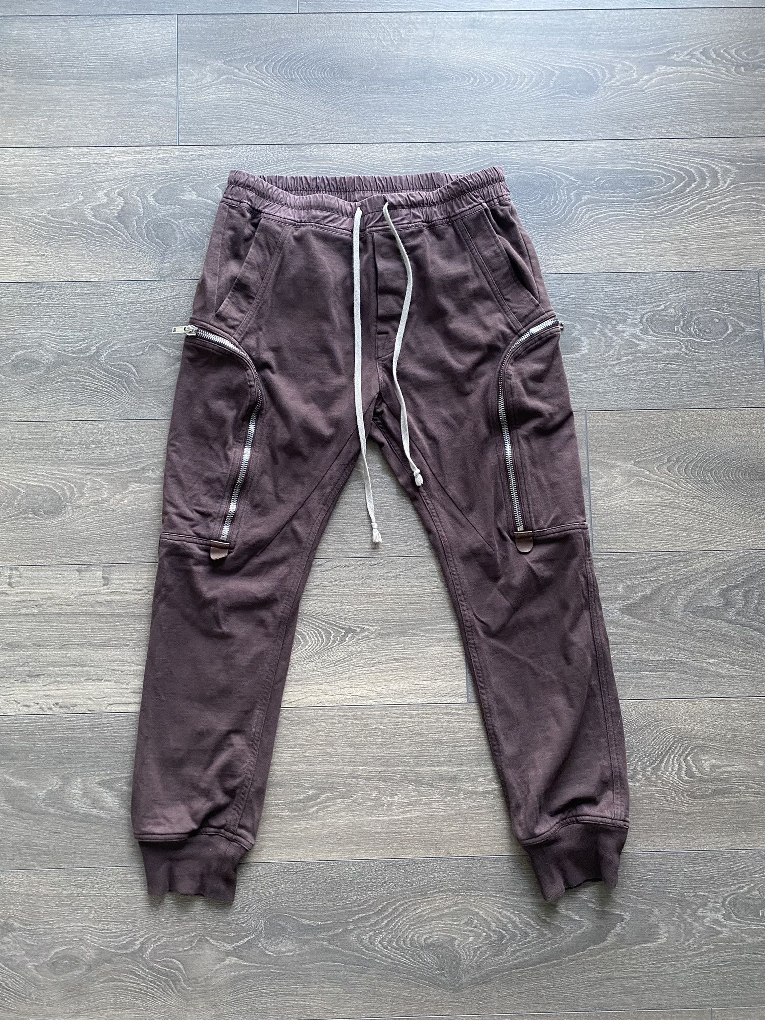 Rick Owens Rick Owens AW19 Larry Burnt Pink Track Pants - RU19F4388-O |  Grailed