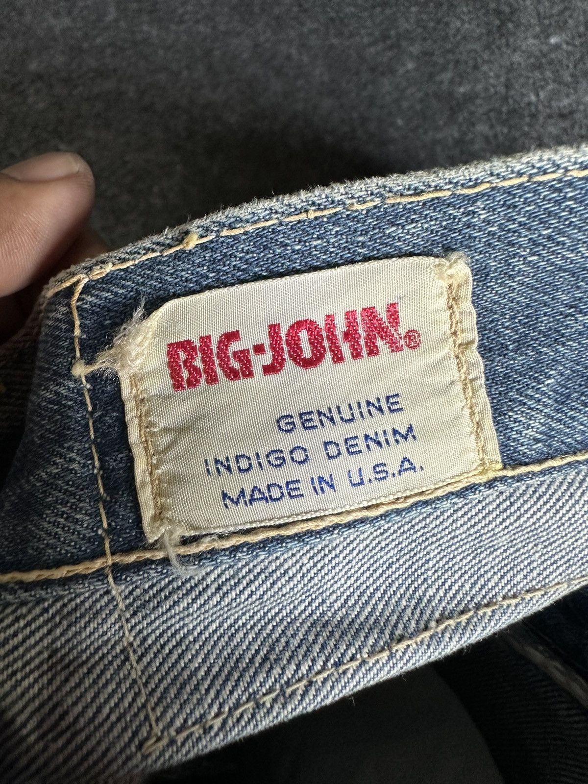 Big John Rare Vintage Big John USA Flare Distressed Denim W28 D130 Size US 28 / EU 44 - 15 Thumbnail