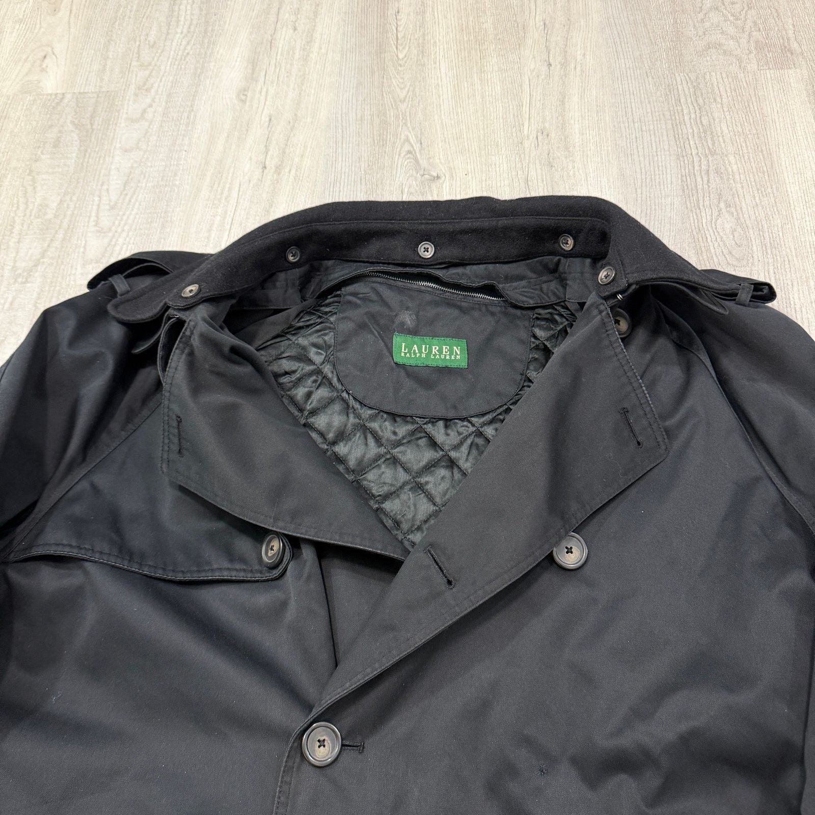 Lauren Ralph Lauren Vintage Lauren Ralph Lauren Edmond Trench Coat Men's 48L Size US XXL / EU 58 / 5 - 3 Thumbnail