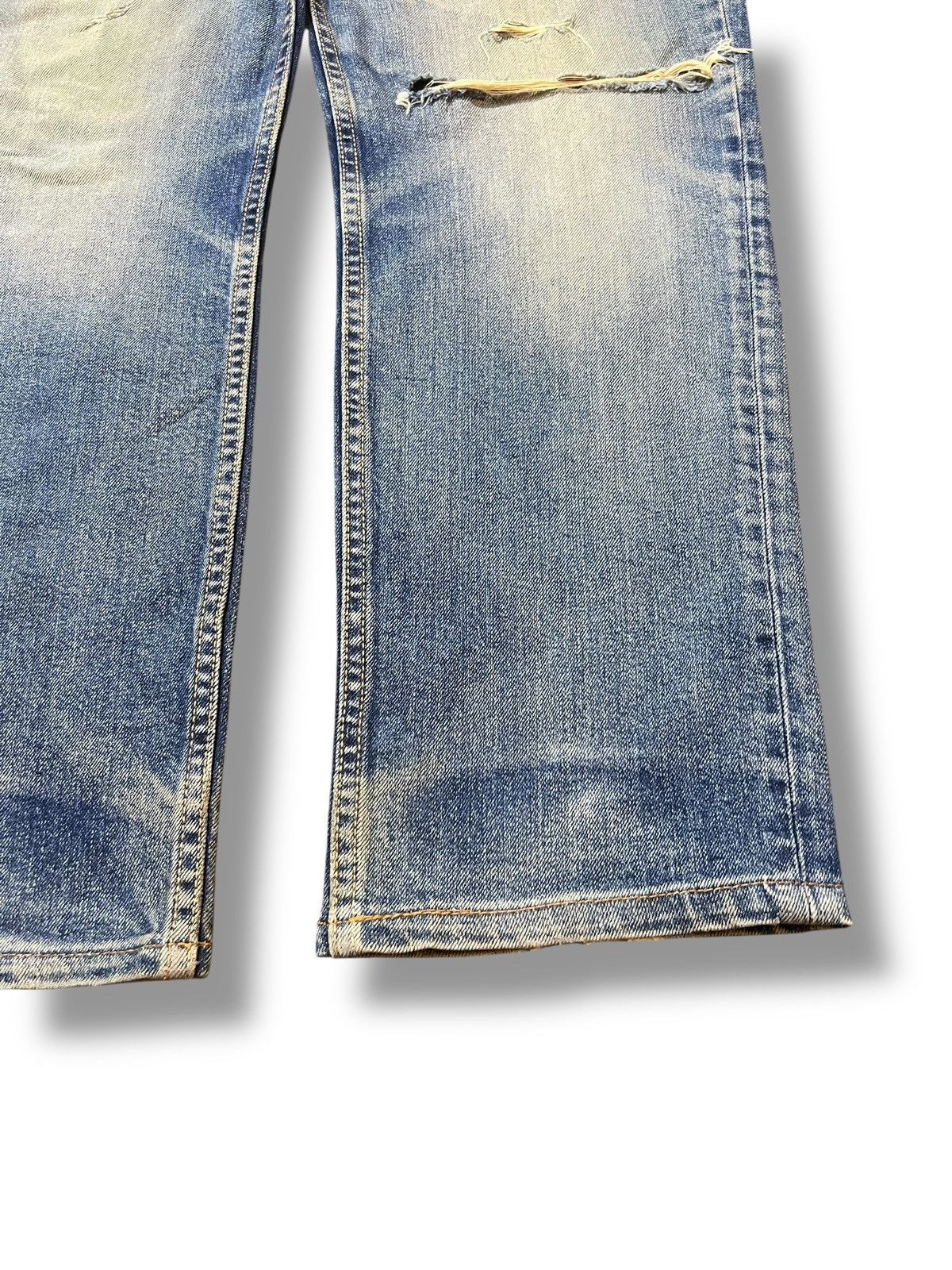 Levi's Vintage Levi’s 511 - Faded Rusty Wash, Distressed Denim Size US 33 - 7 Thumbnail
