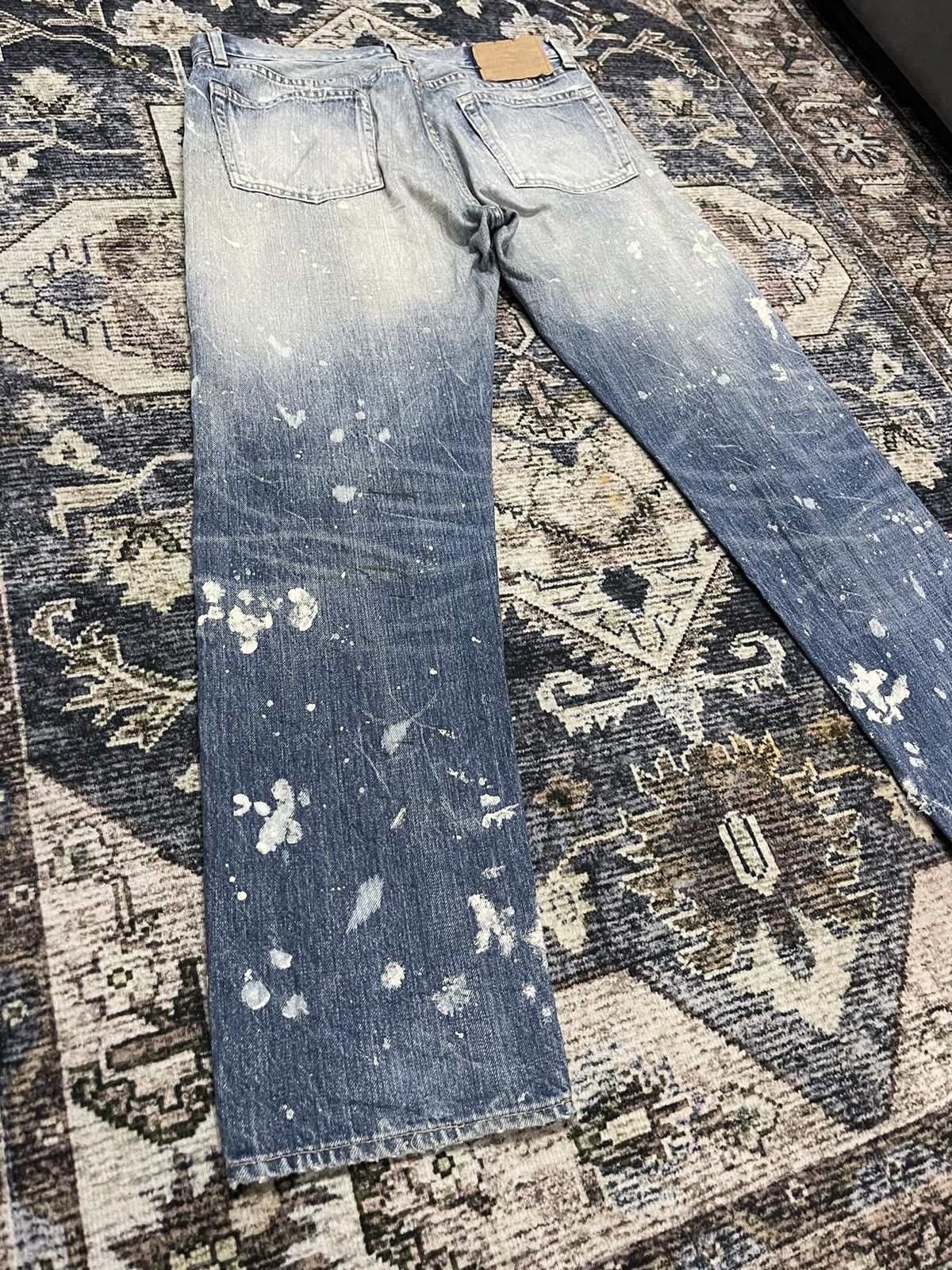 Hysteric Glamour Vintage Hysteric Glamour RNA Selvedge Paint Splash Denim Size US 33 - 8 Thumbnail