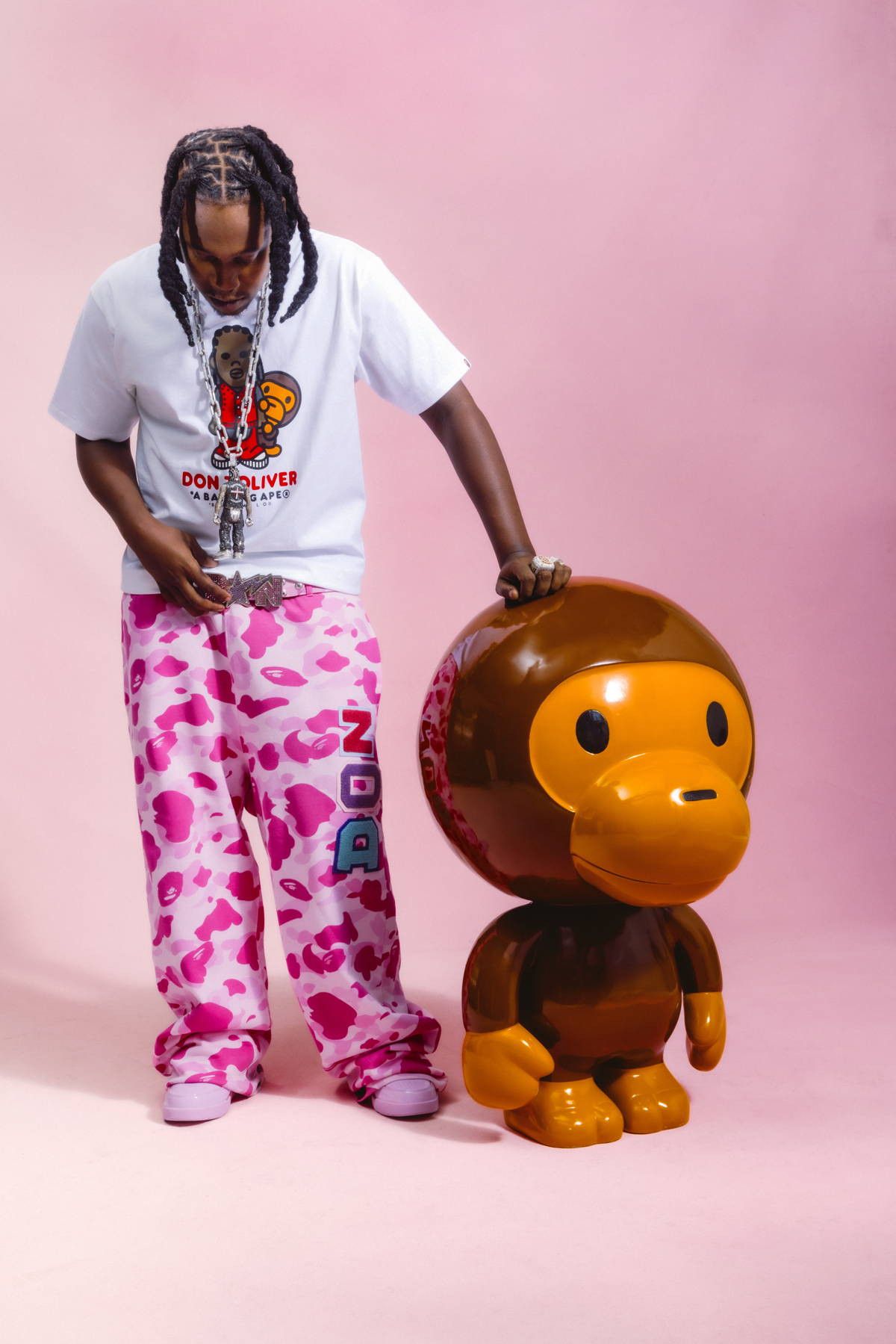 Bape BAPE x DON TOLIVER ROAD STA Size US 9 / EU 42 - 11 Thumbnail